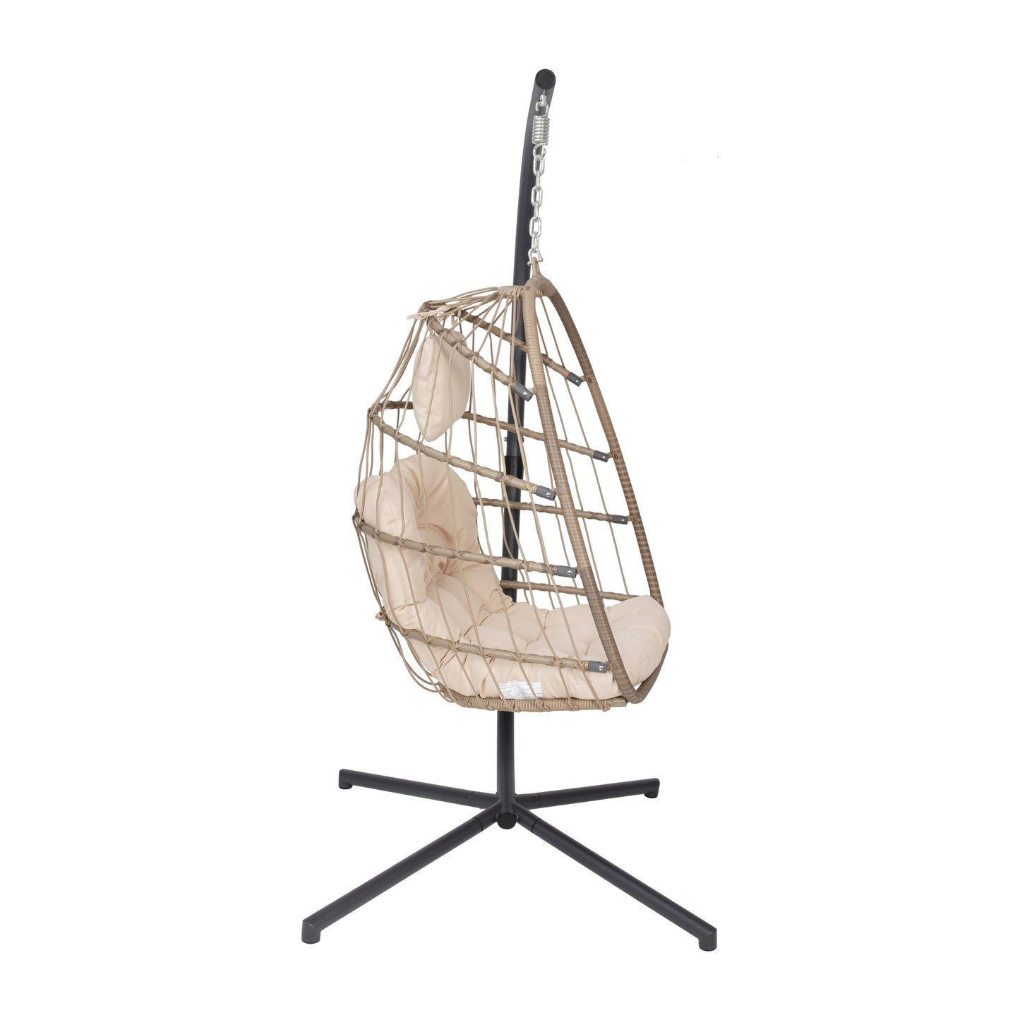 Natural Hanging Chair & Stand SDA-AD608001-NAT-GG