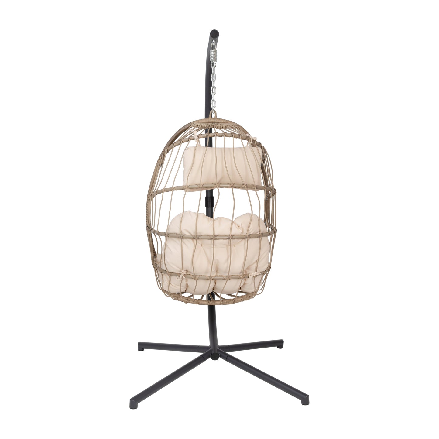 Natural Hanging Chair & Stand SDA-AD608001-NAT-GG