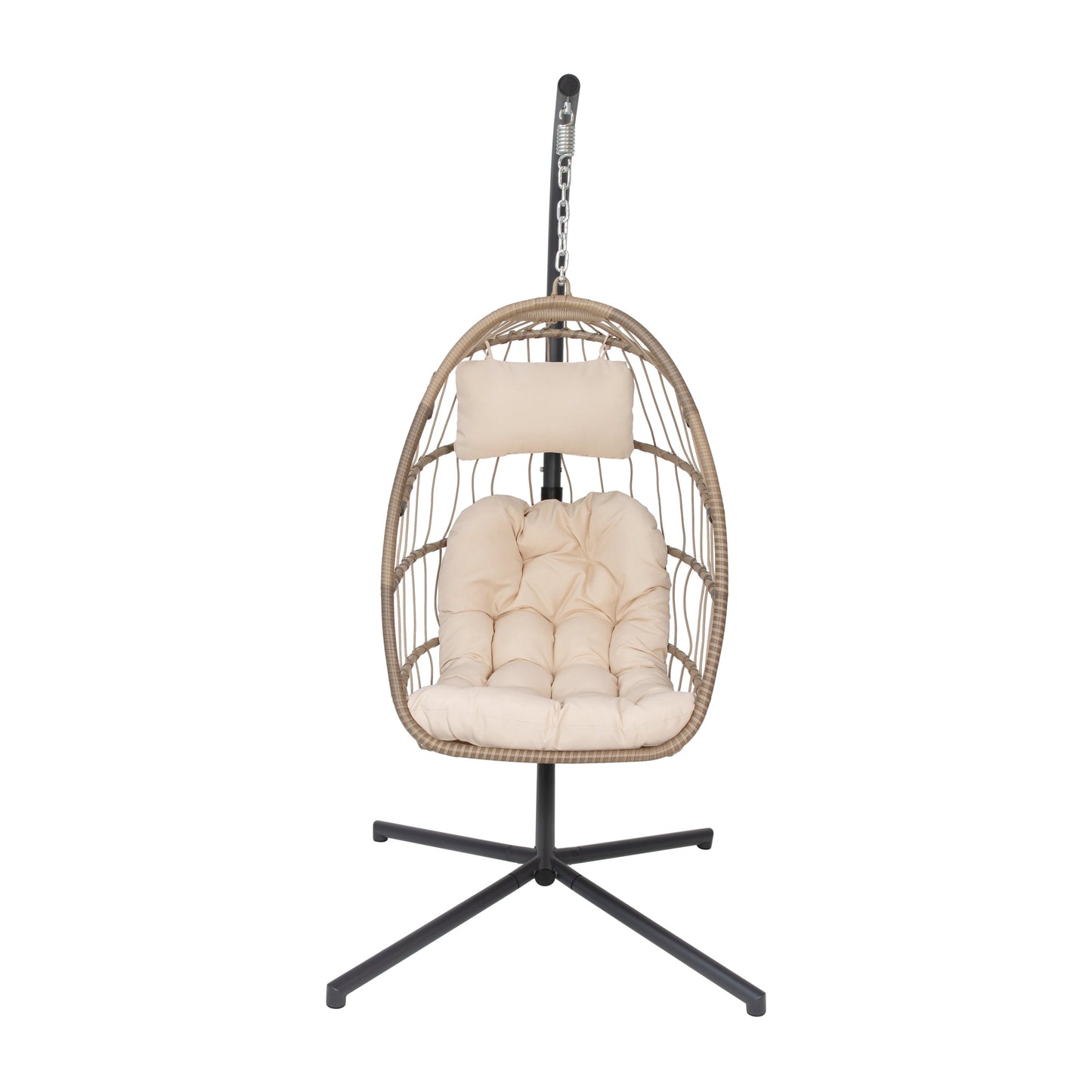 Natural Hanging Chair & Stand SDA-AD608001-NAT-GG