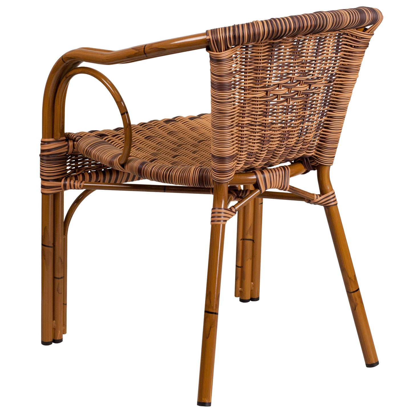 Brown Rattan Bamboo Chair SDA-AD632009D-1-GG