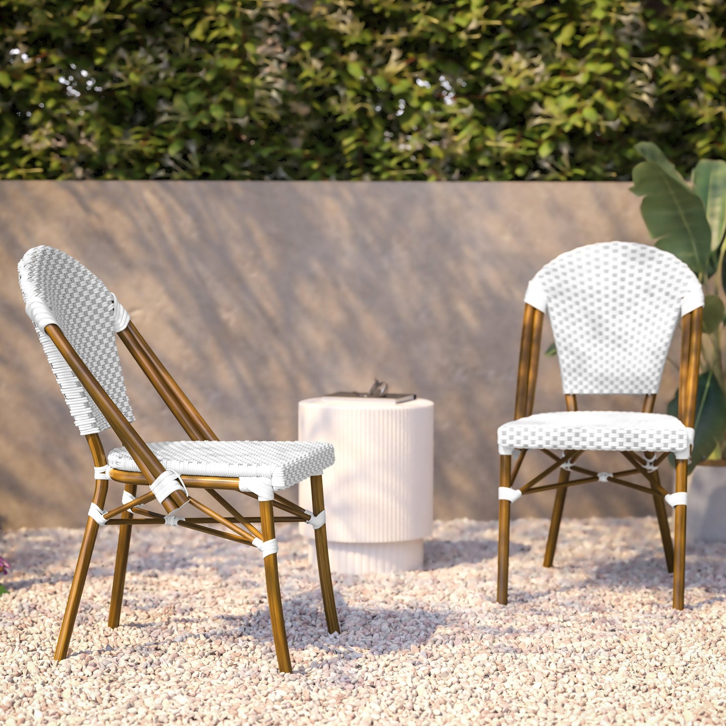 Classic Commercial Grade Indoor/Outdoor French Bistro Chair