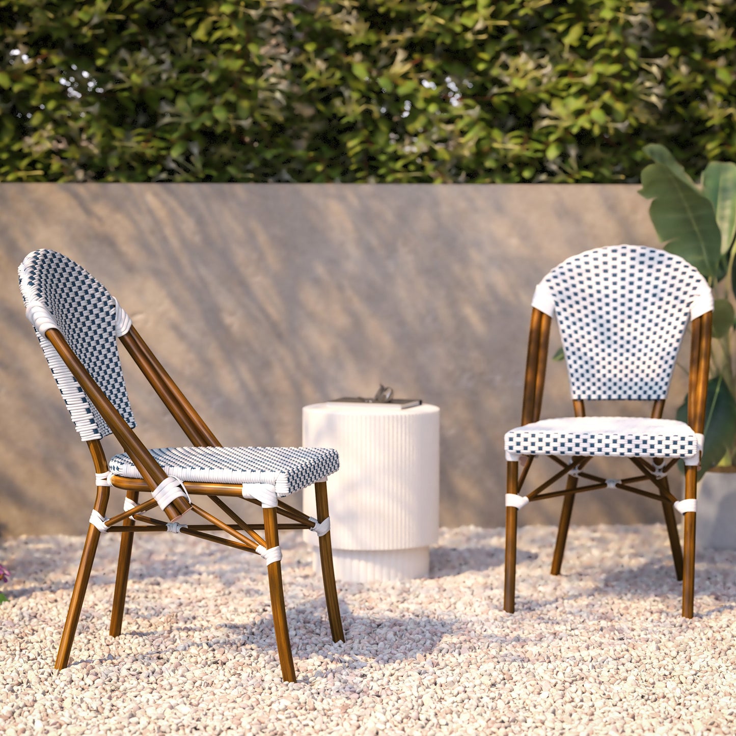 Classic Commercial Grade Indoor/Outdoor French Bistro Chair