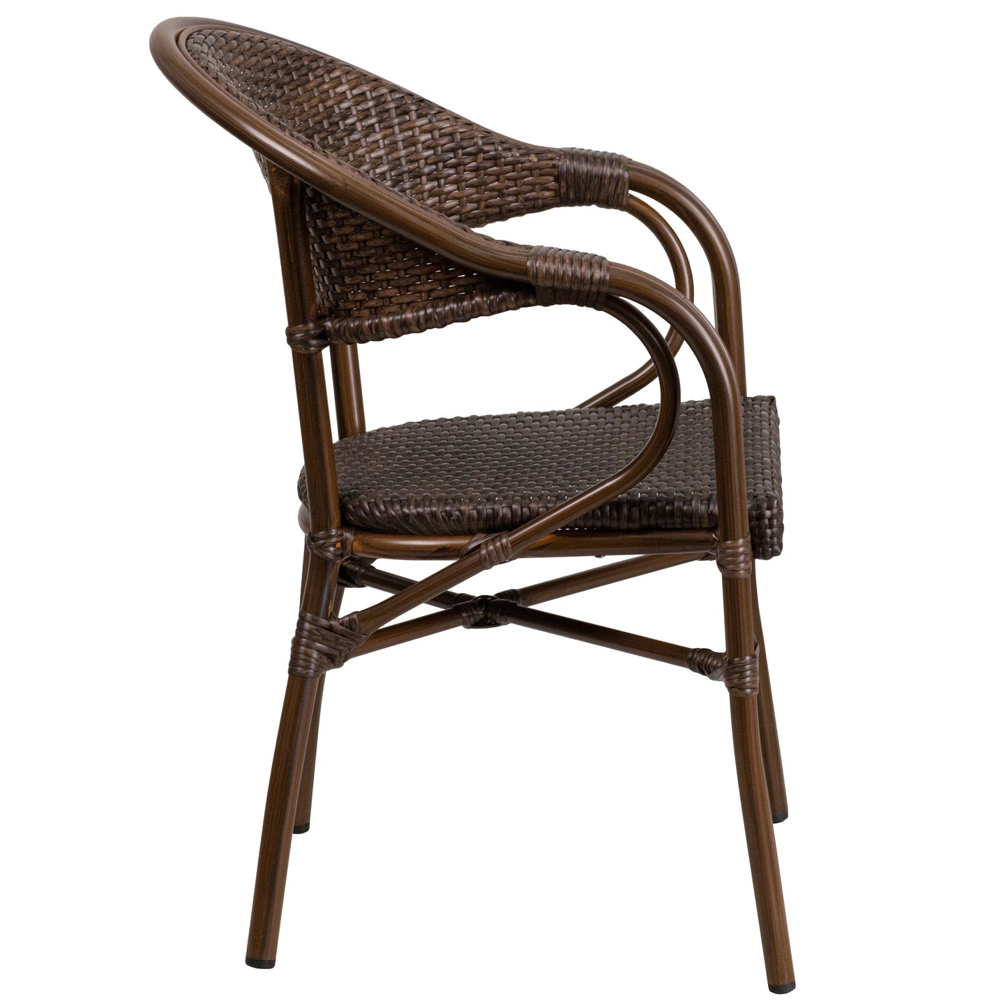 Cocoa Rattan Bamboo Chair SDA-AD642003R-1-GG