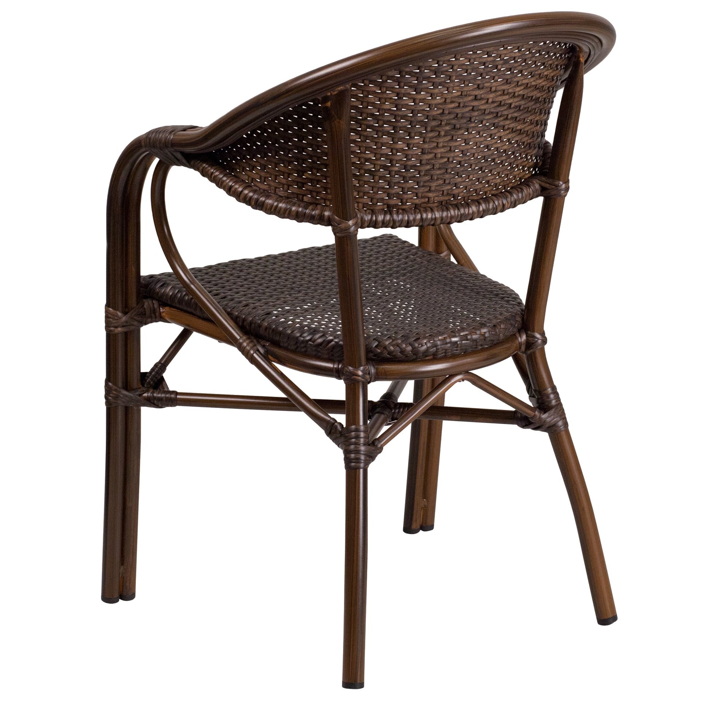 Cocoa Rattan Bamboo Chair SDA-AD642003R-1-GG