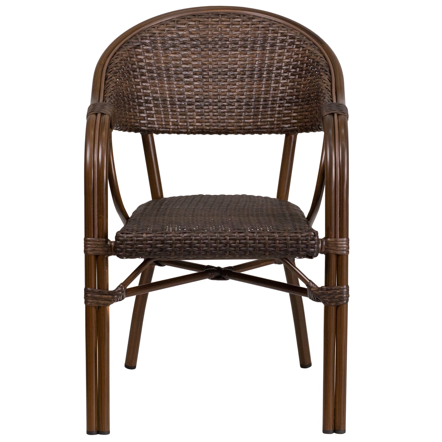 Cocoa Rattan Bamboo Chair SDA-AD642003R-1-GG