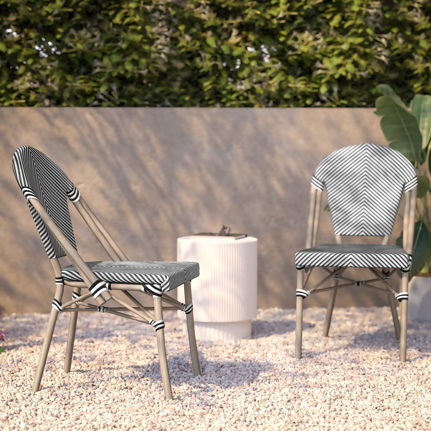 Classic Commercial Grade Indoor/Outdoor French Bistro Chair