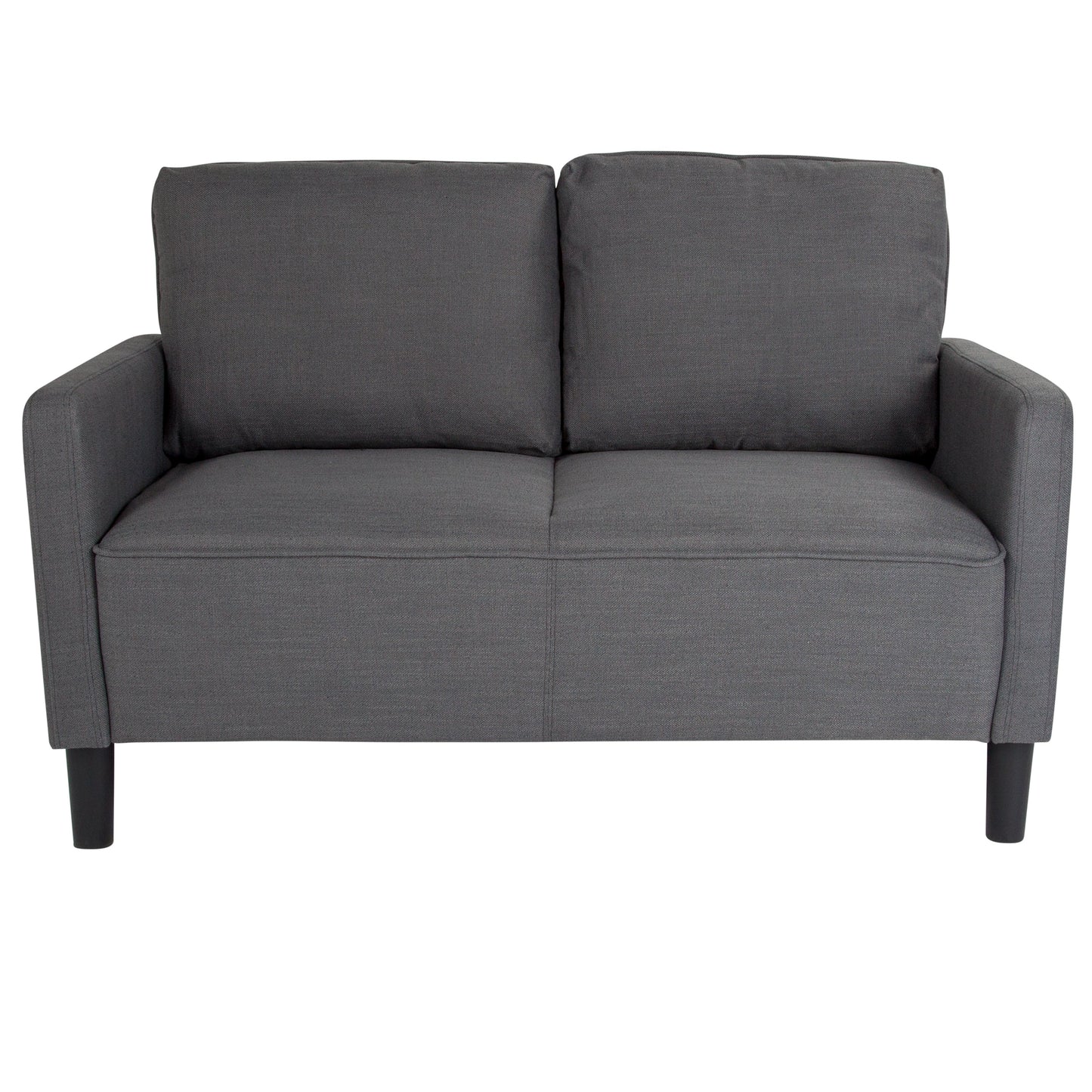 Dark Gray Fabric Loveseat SL-SF918-2-DGY-F-GG