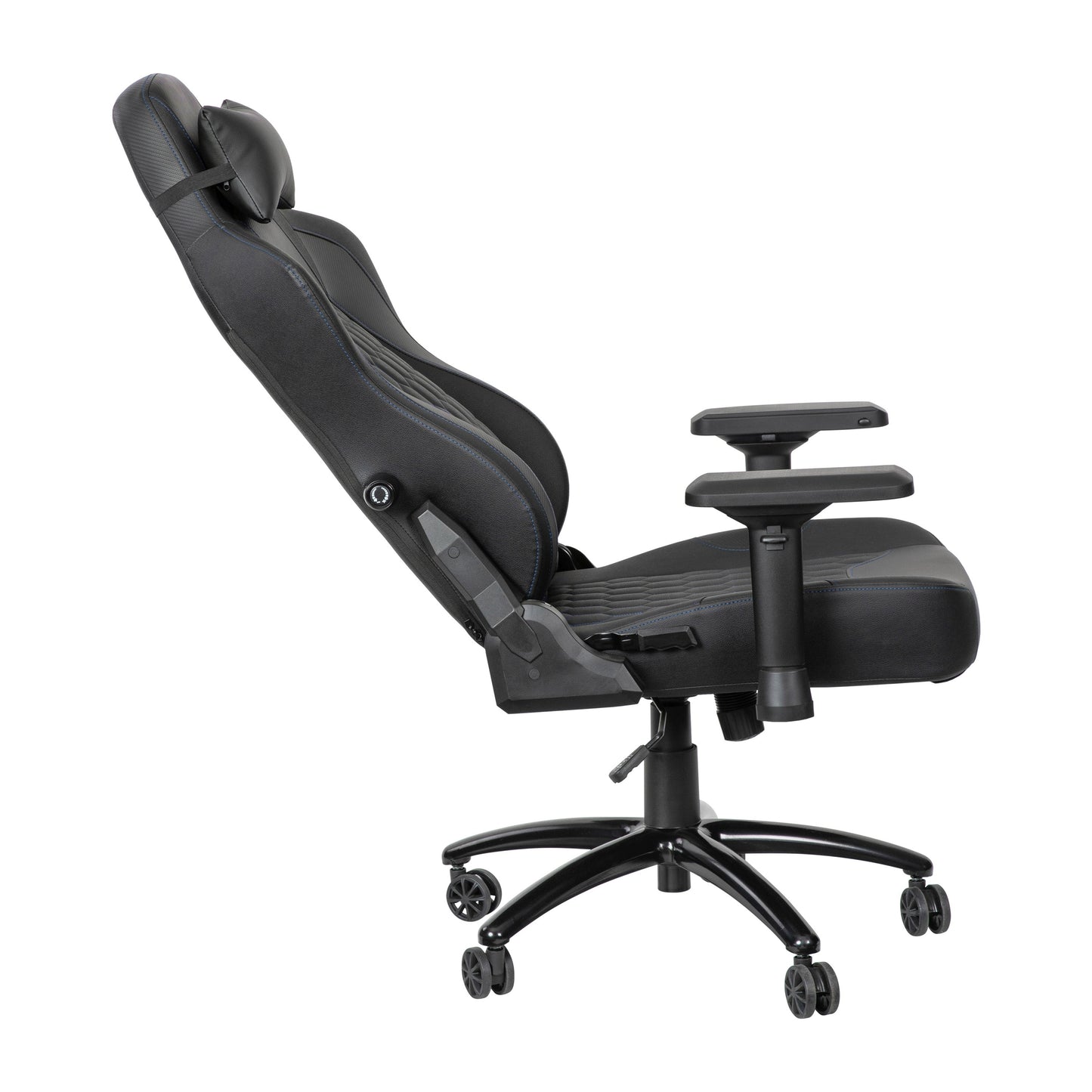 Black/Blue 4D Arms Game Chair SY-088-BL-GG