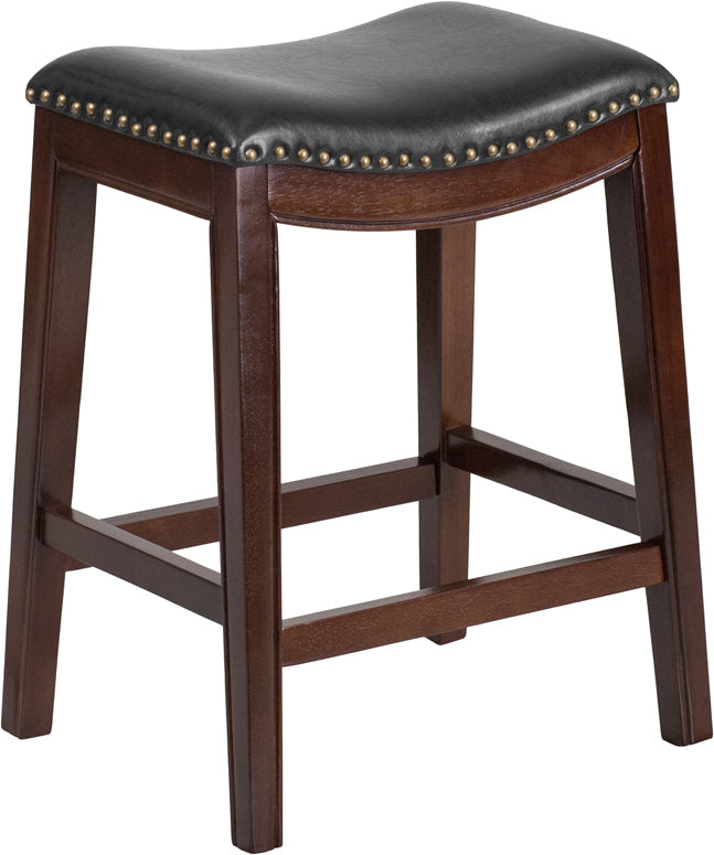 26" No Back Cappuccino Stool TA-411026-CA-GG