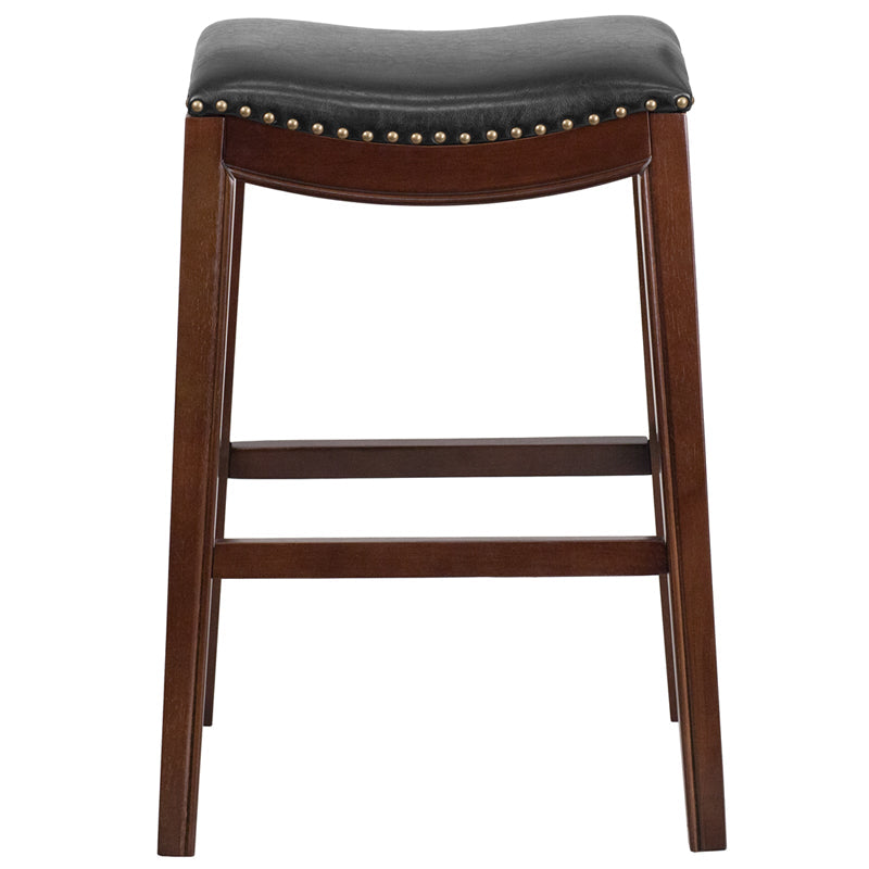 30" No Back Cappuccino Stool TA-411030-CA-GG