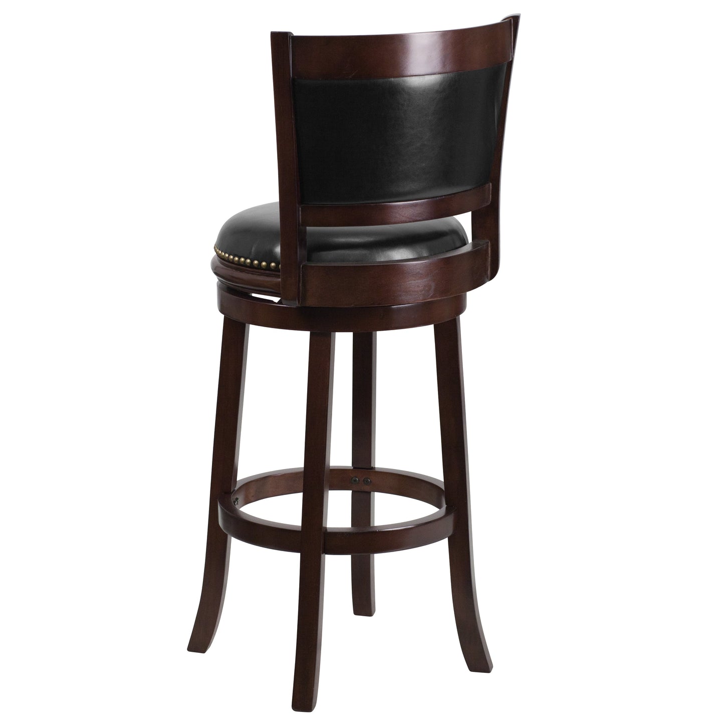 29" Cappuccino Wood Stool TA-61029-CA-GG