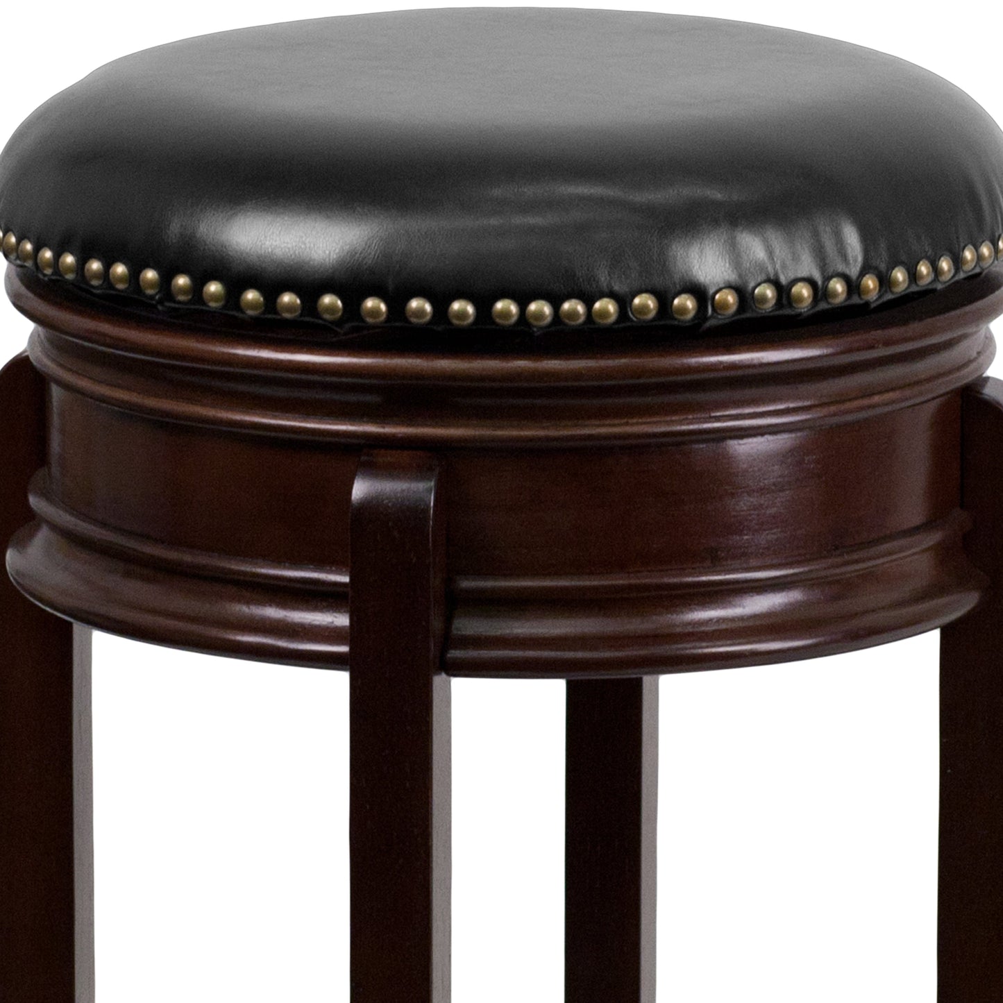 29" No Back Cappuccino Stool TA-68829-CA-GG