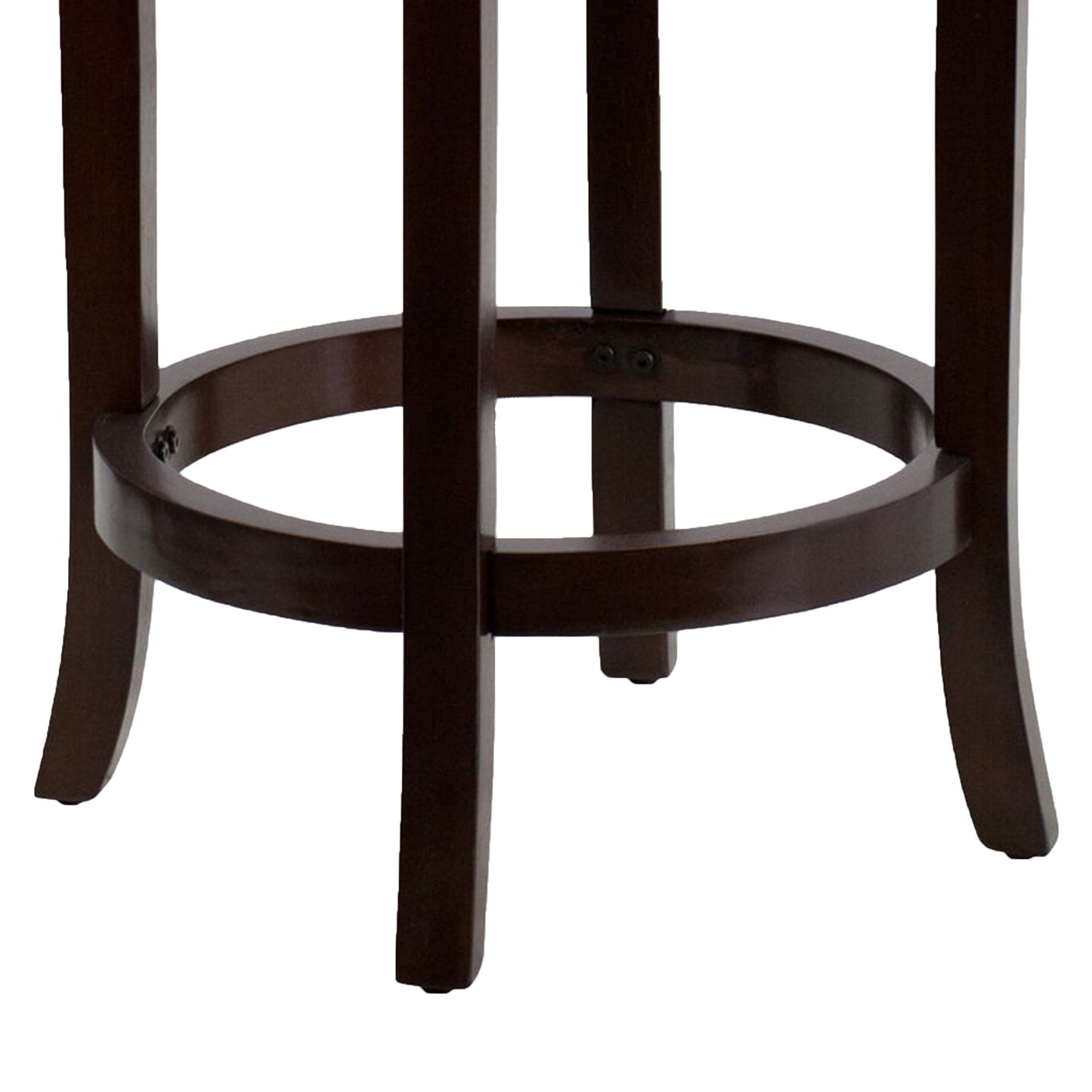 24" No Back Cappuccino Stool TA-68924-CA-CTR-GG