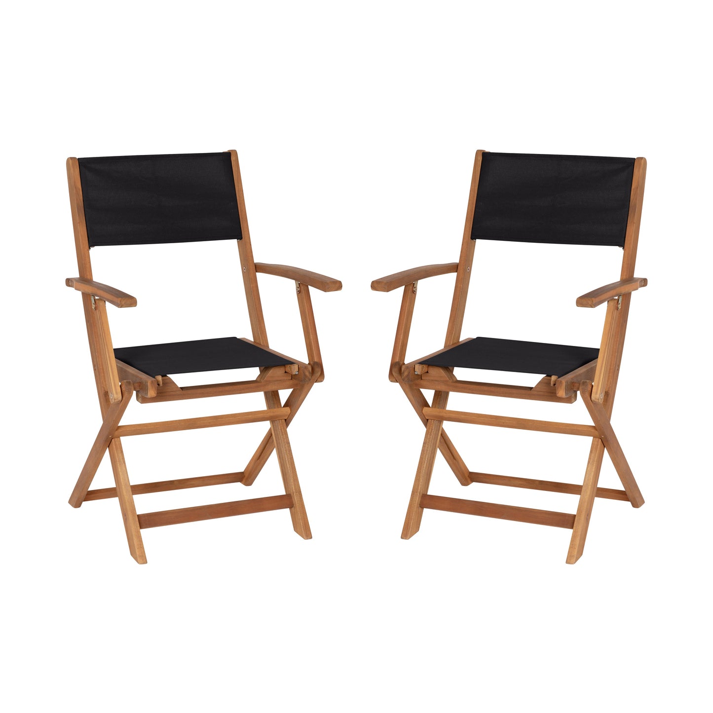 2PK Natural Acacia Wood Chairs THB-AC4854-NAT-GG