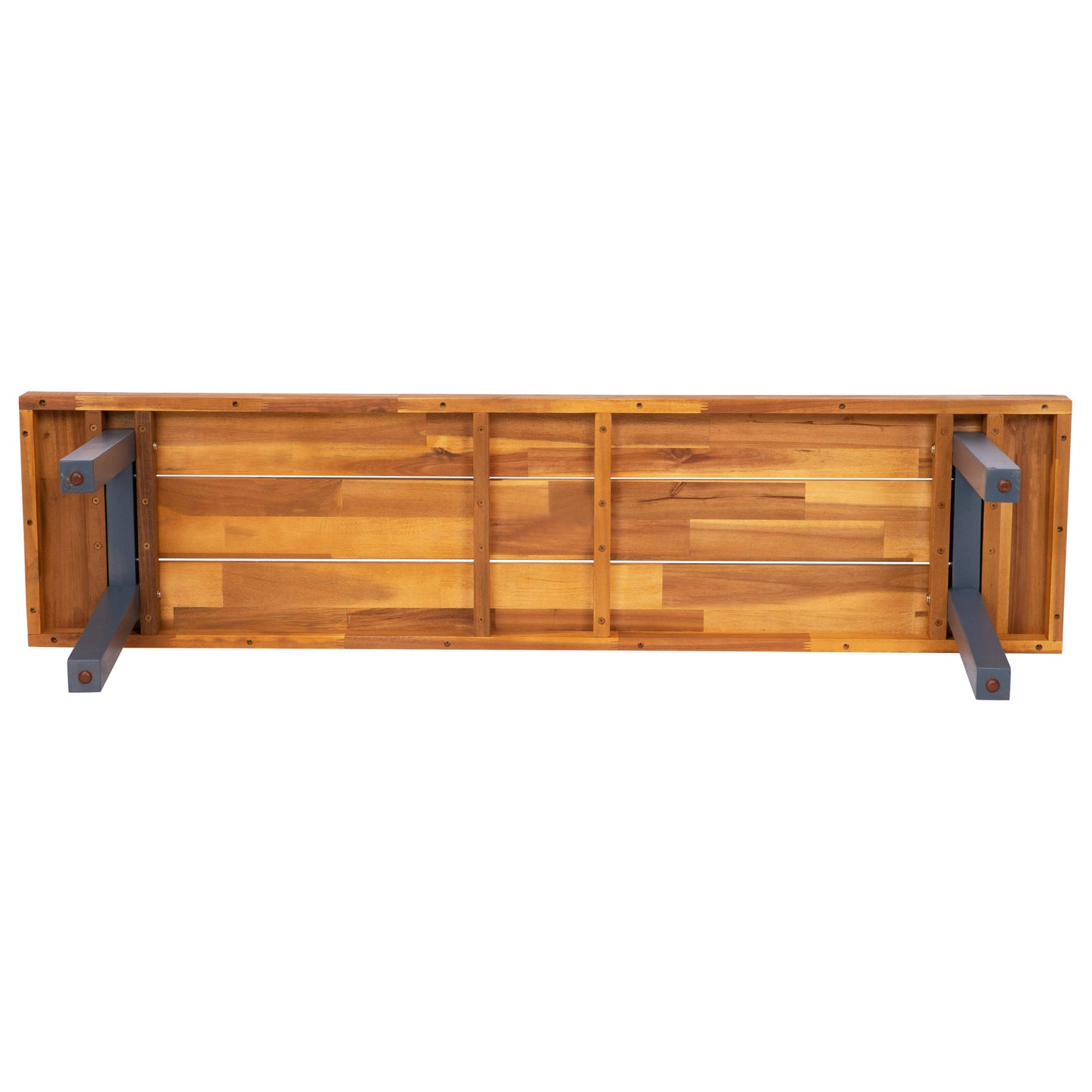 Natural Acacia Wood Bench THB-B01322-NAT-GG