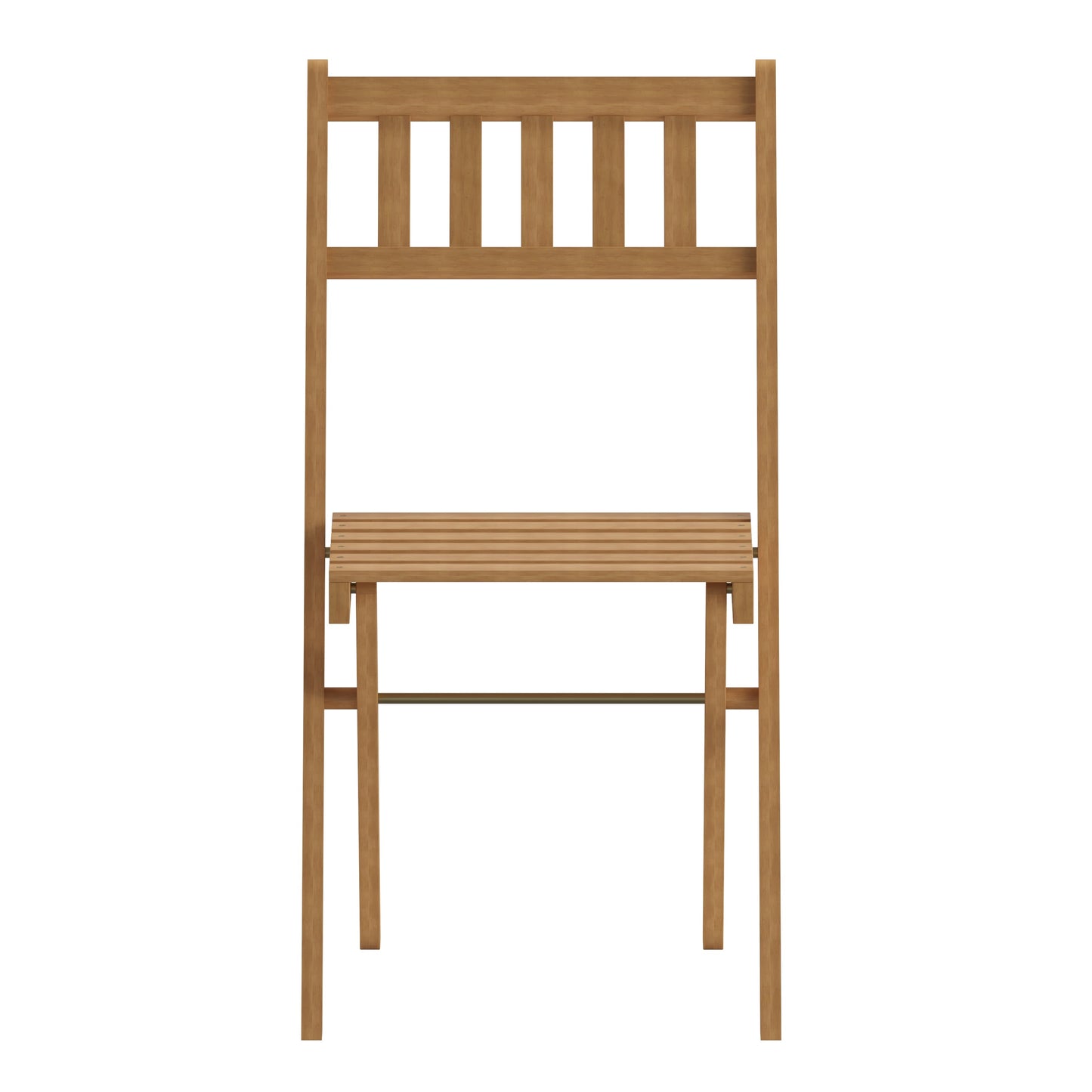 2PK Natural Acacia Wood Chairs THB-C1244-NAT-GG