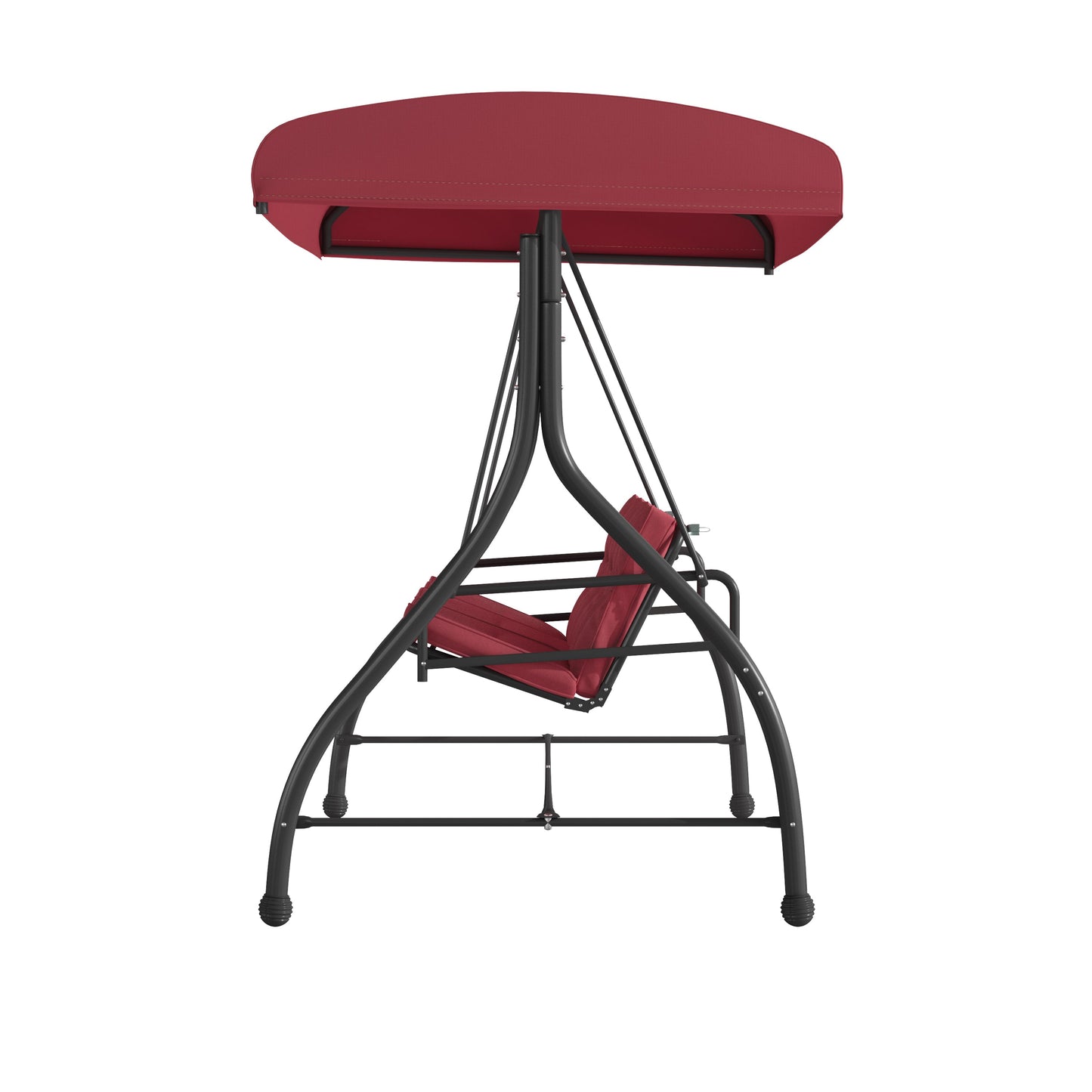 Maroon 3-Seater Patio Swing TLH-007-MRN-GG