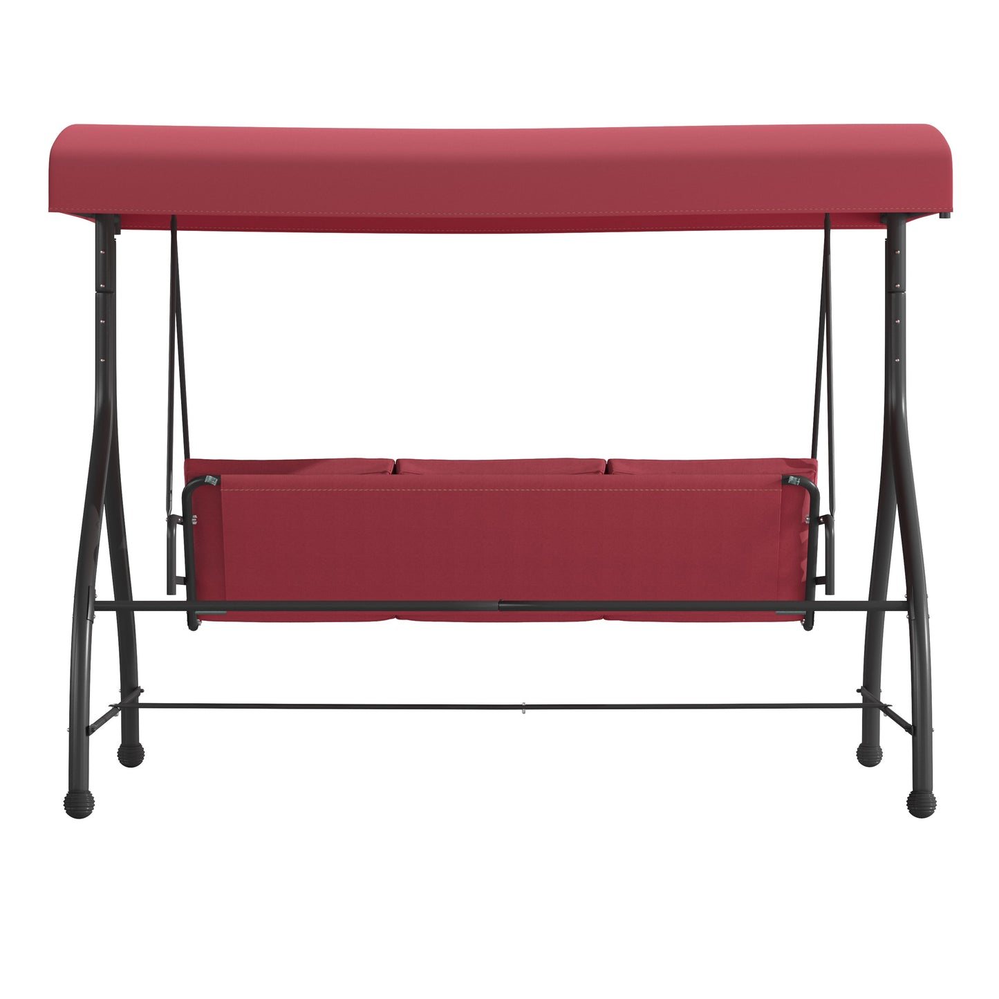 Maroon 3-Seater Patio Swing TLH-007-MRN-GG