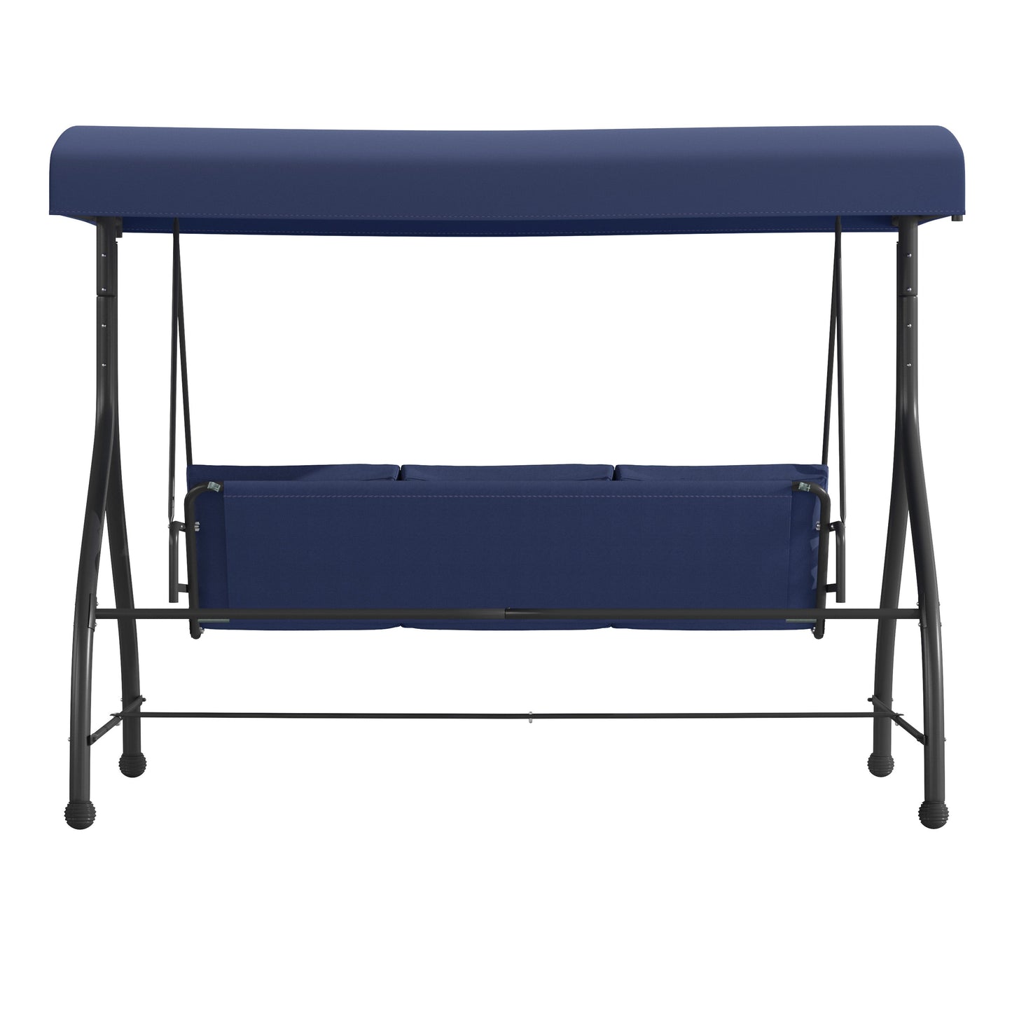 Navy 3-Seater Patio Swing TLH-007-NV-GG