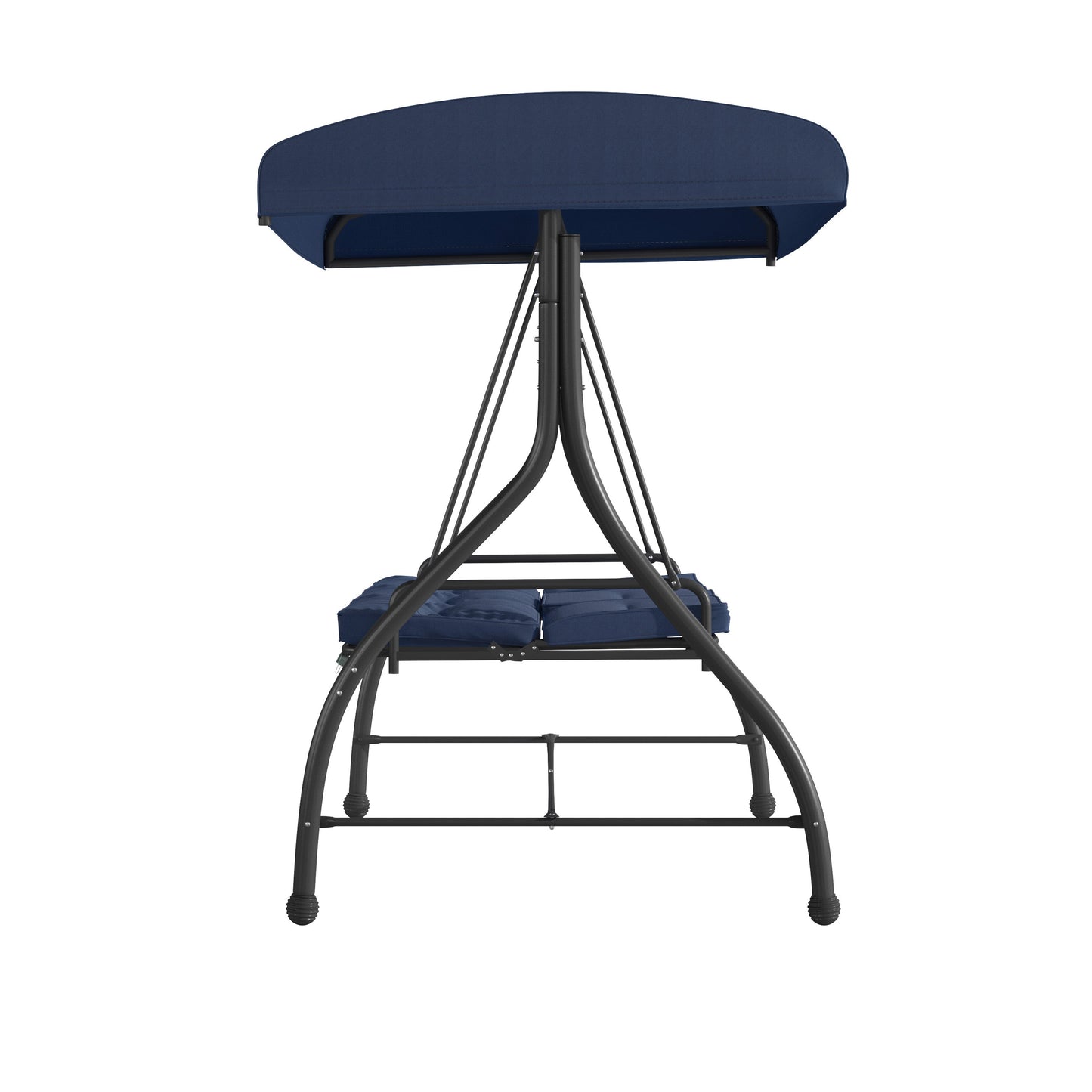 Navy 3-Seater Patio Swing TLH-007-NV-GG