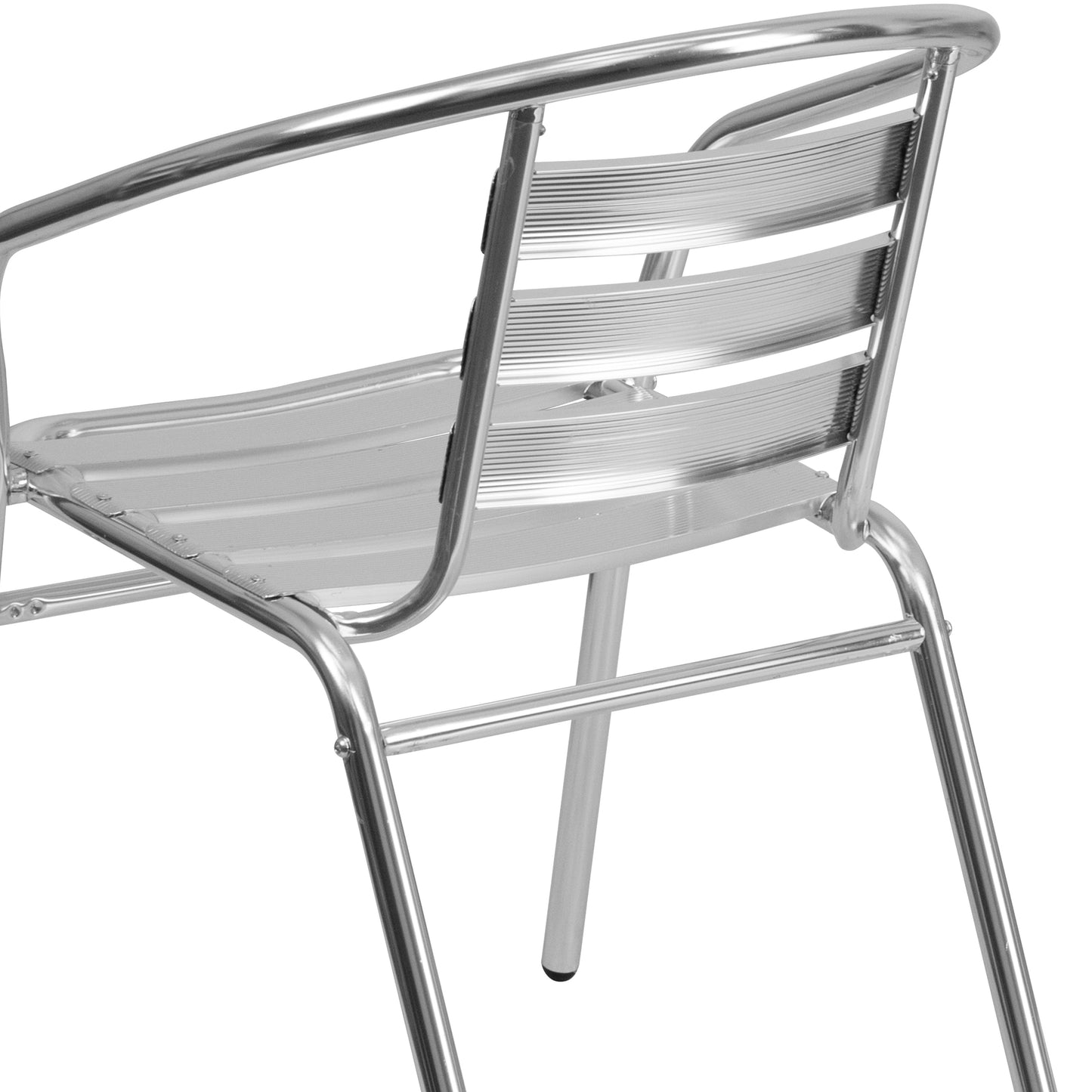 Aluminum Slat Back Chair TLH-017B-GG