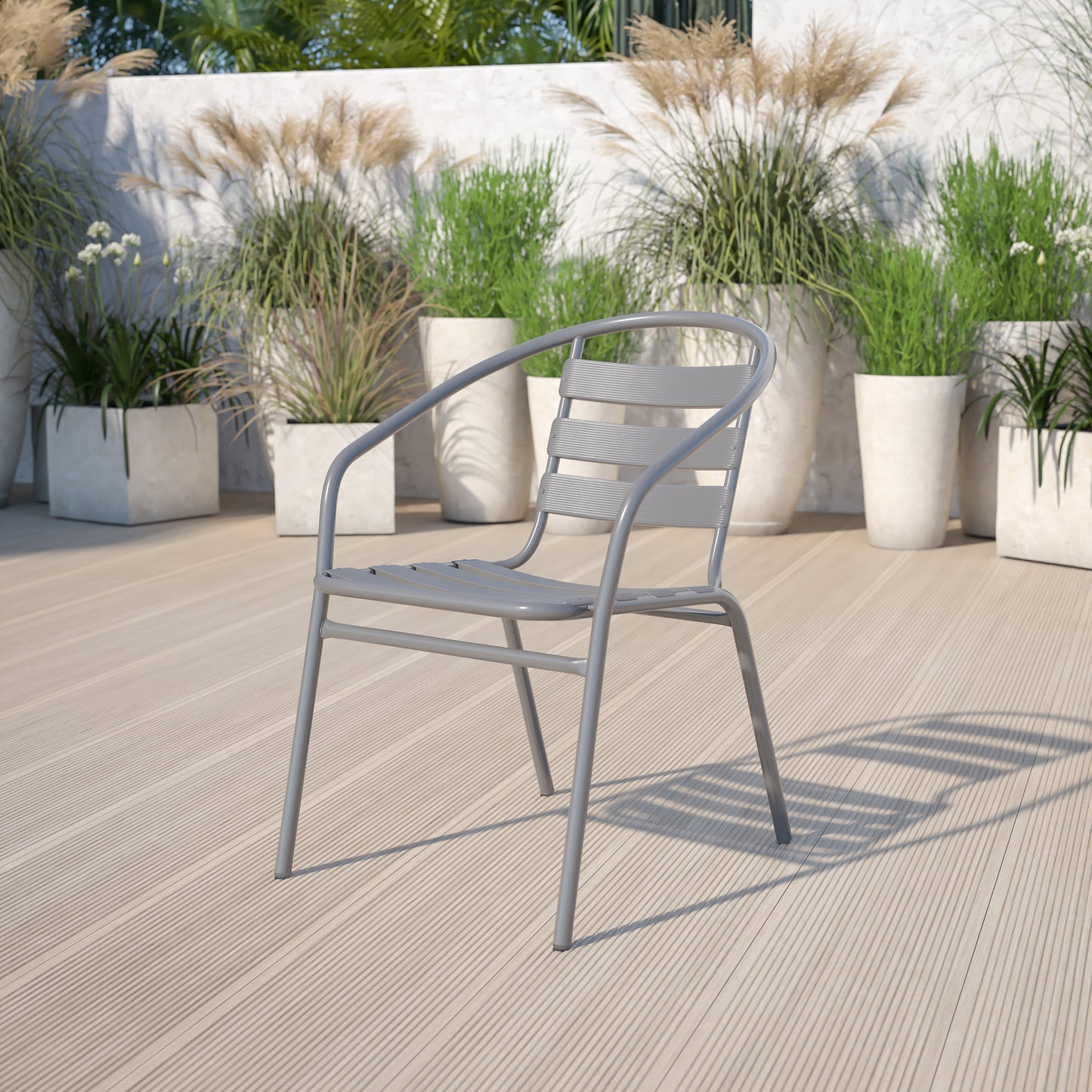 Contemporary Patio Chair for Indoor and Outdoor Use