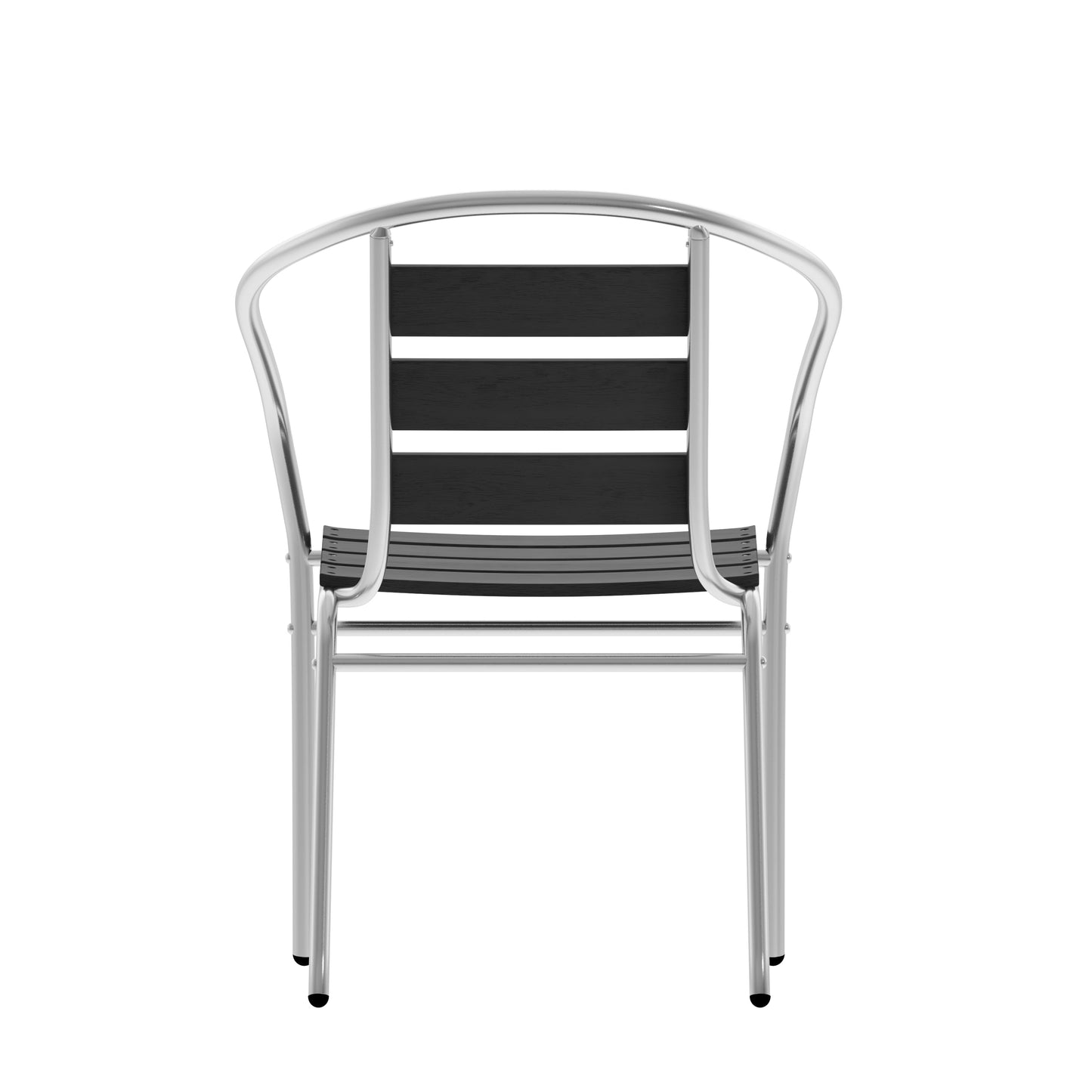 Metal Black Back Chair TLH-017W-BK-GG