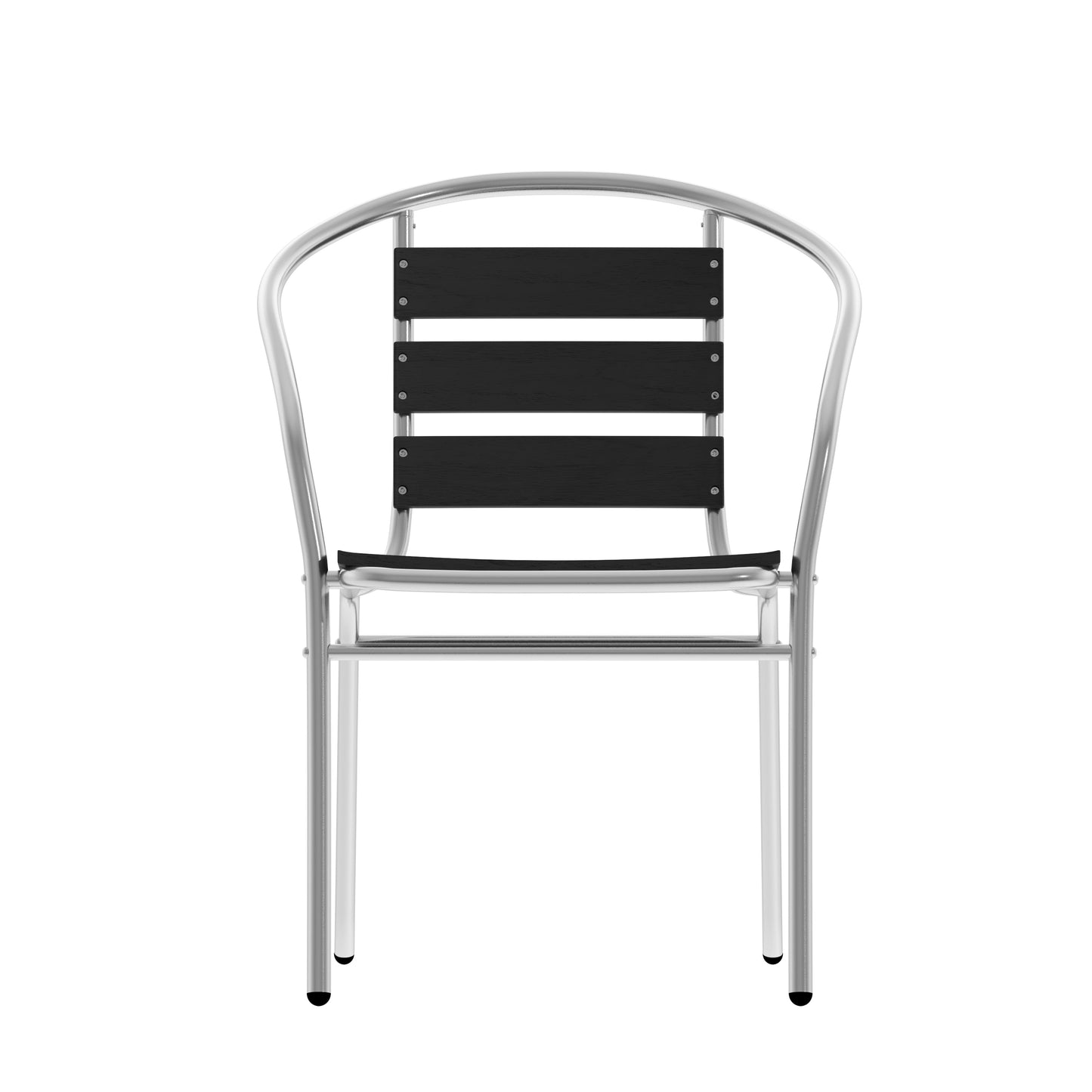 Metal Black Back Chair TLH-017W-BK-GG