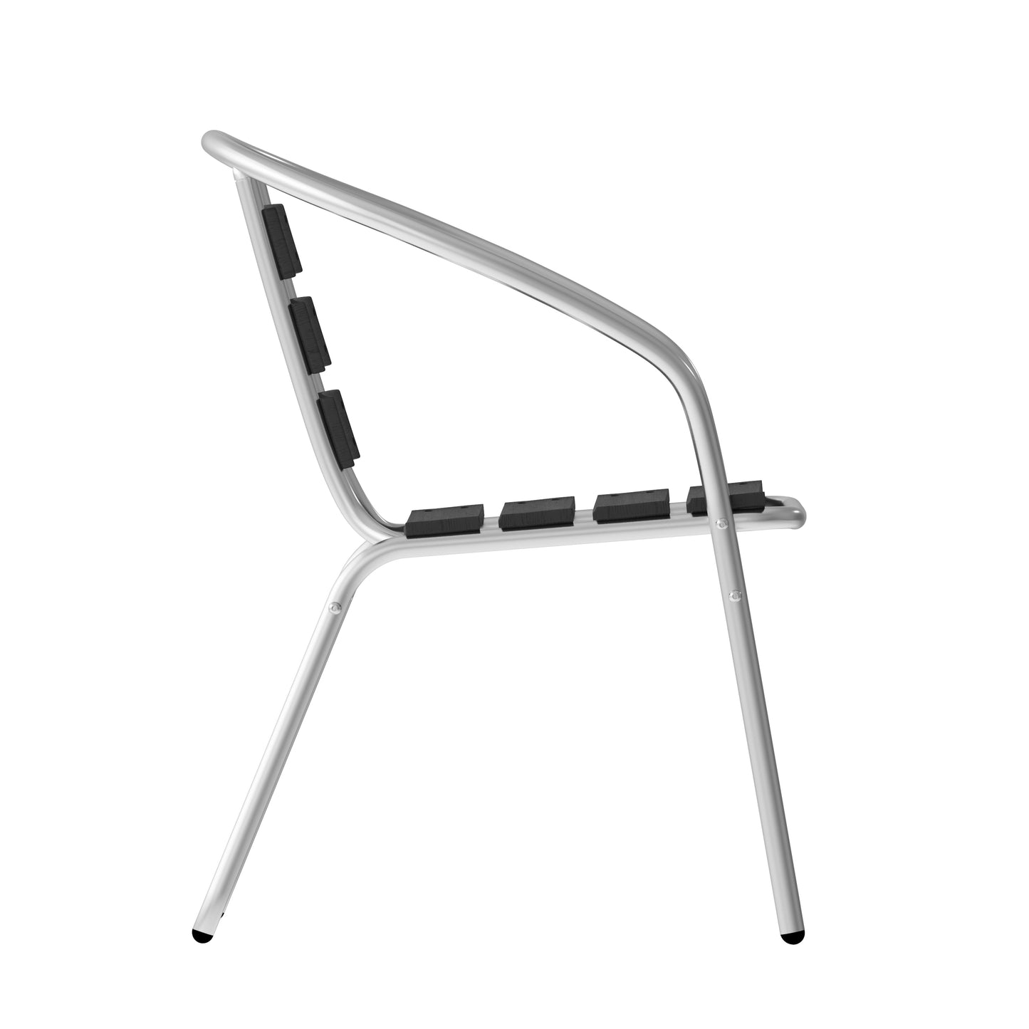 Metal Black Back Chair TLH-017W-BK-GG