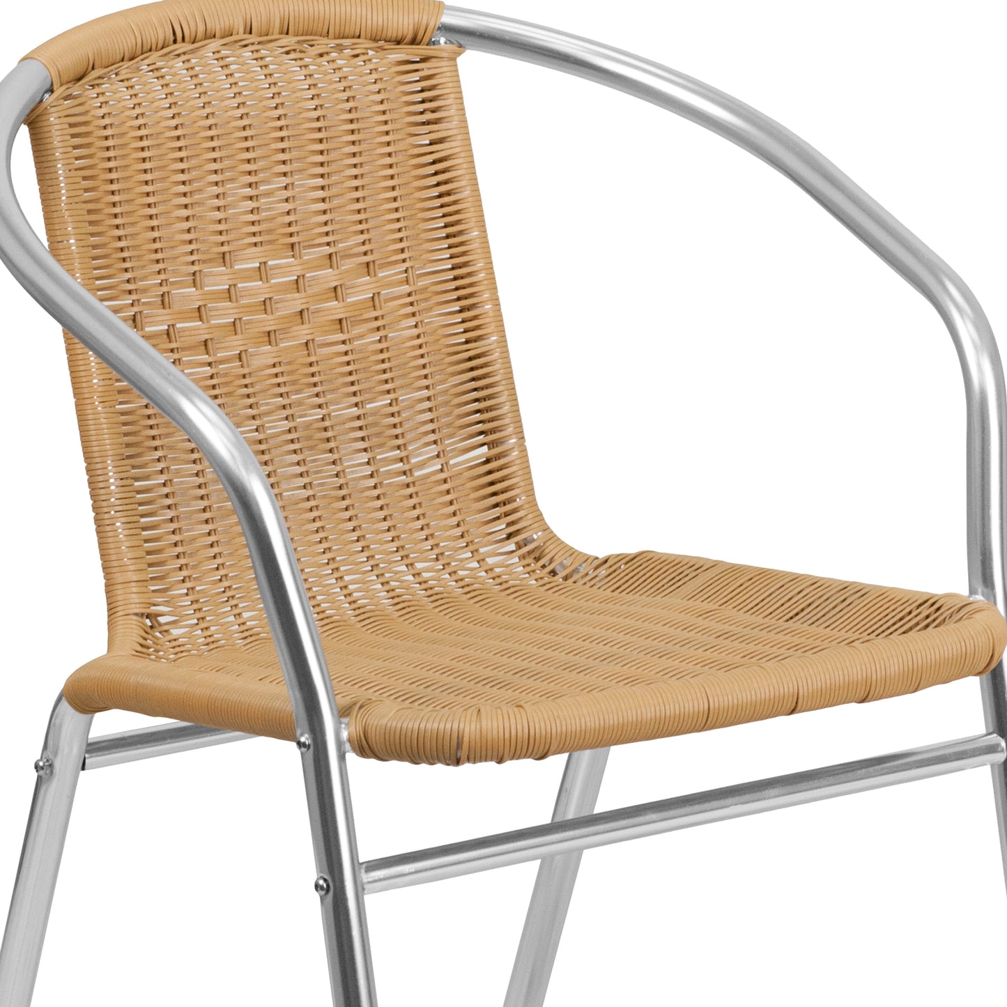 Beige Rattan Aluminum Chair TLH-020-BGE-GG