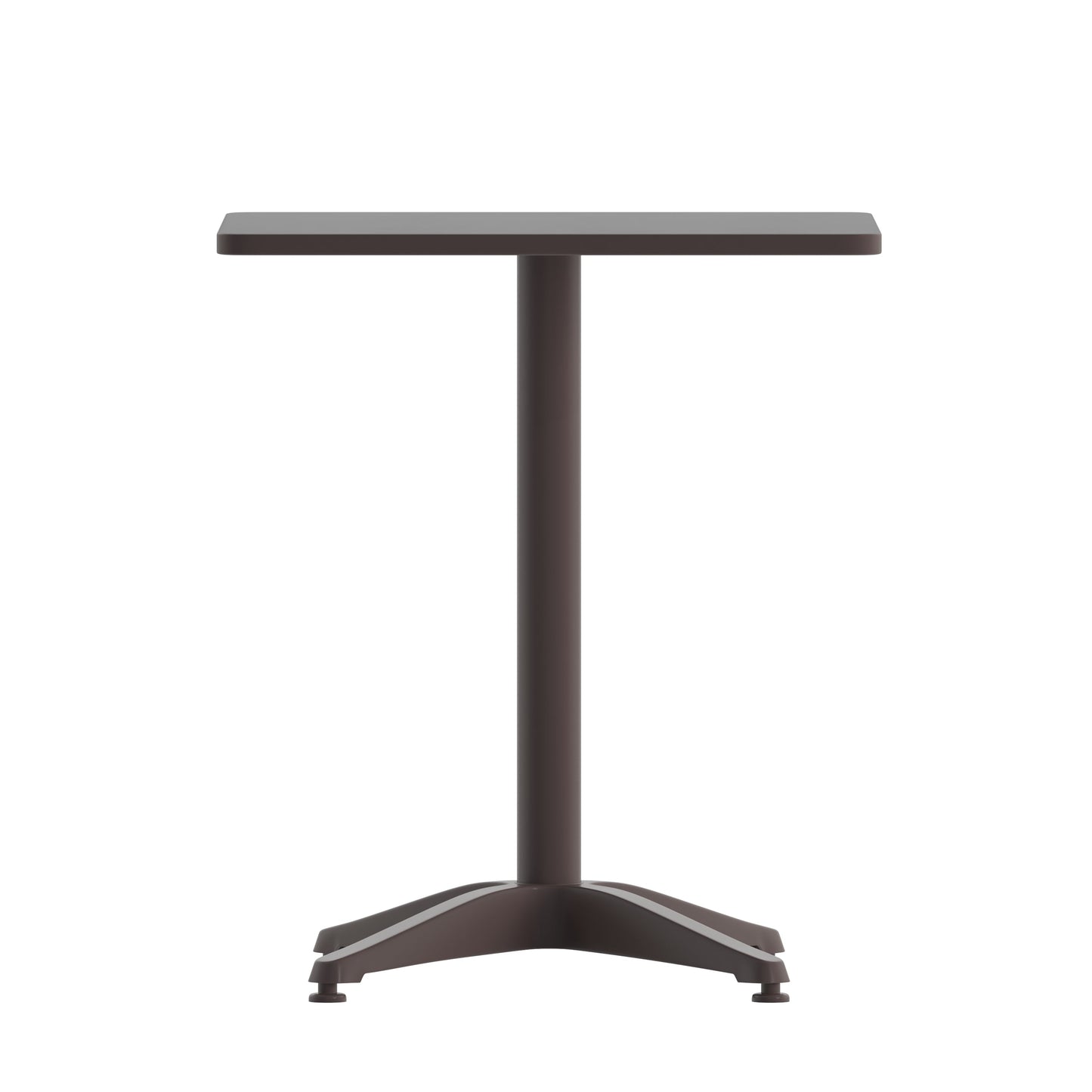 23.5SQ Bronze Metal Table TLH-053-1-BZ-GG