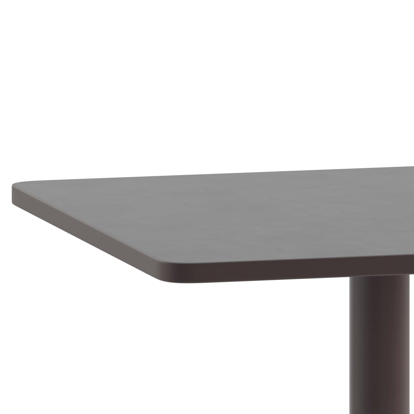 23.5SQ Bronze Metal Table TLH-053-1-BZ-GG