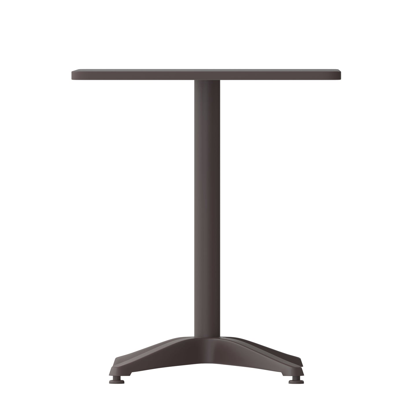 23.5SQ Bronze Metal Table TLH-053-1-BZ-GG