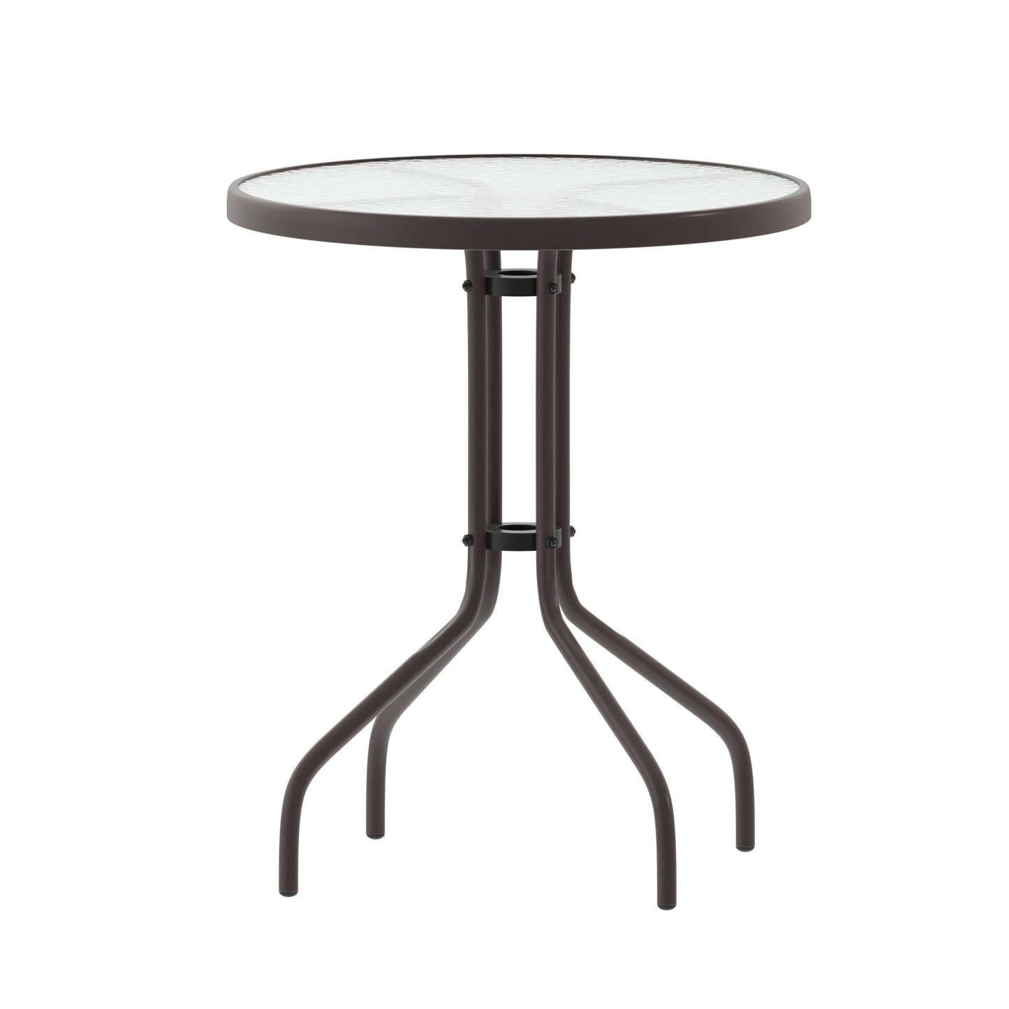 23.75RD Bronze Patio Table TLH-070-1-BZ-GG