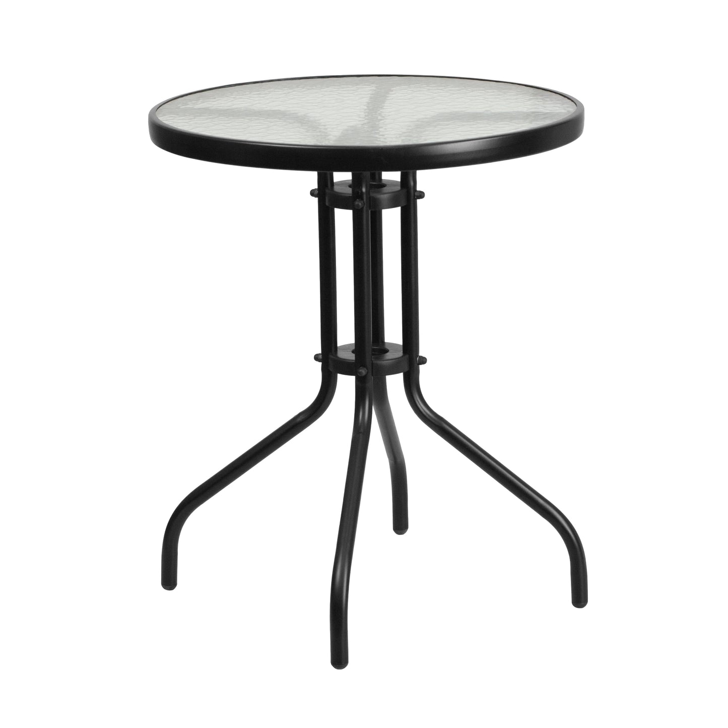 23.75" Round Black Patio Set TLH-0701303C-GG