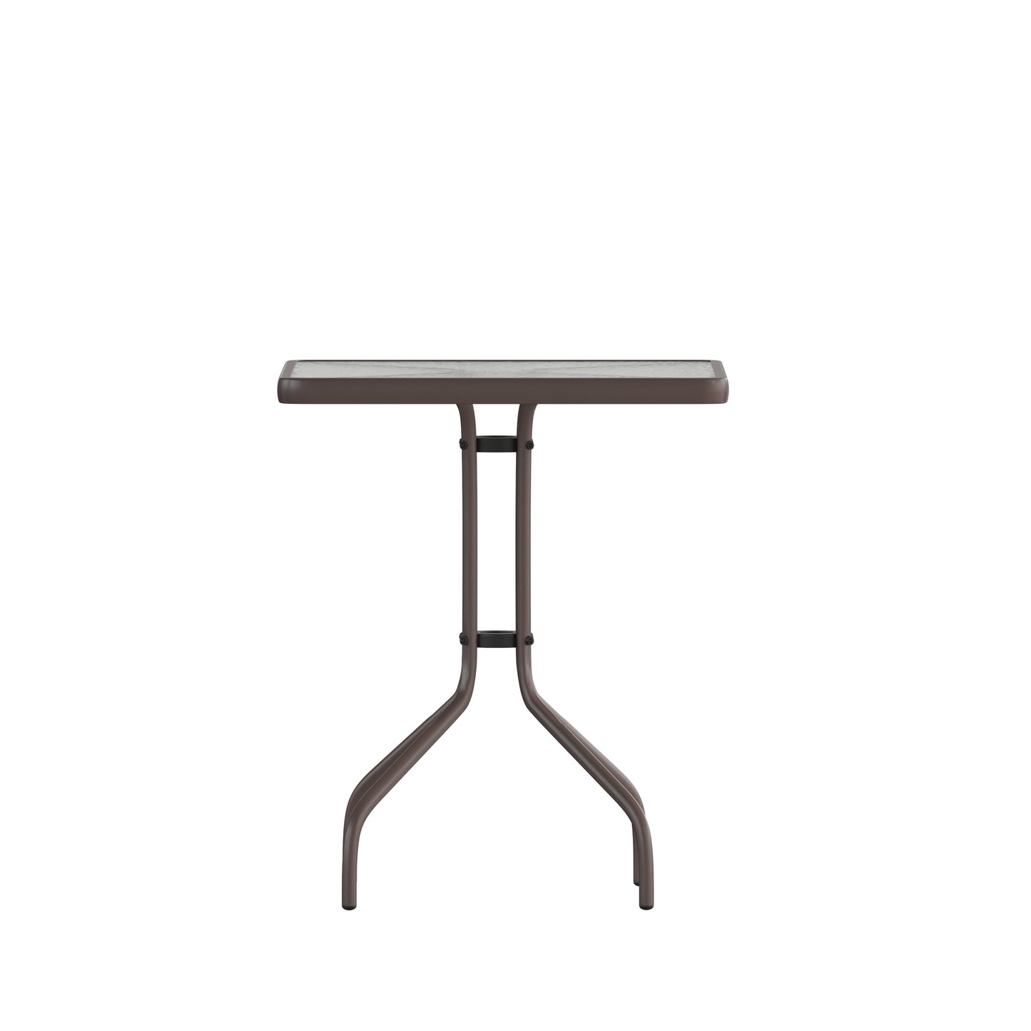 23.5SQ Bronze Patio Table TLH-073A-1-BZ-GG