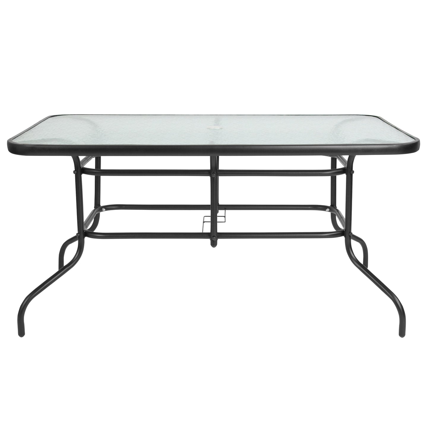 55x31.5 Glass Patio Table TLH-089-GG