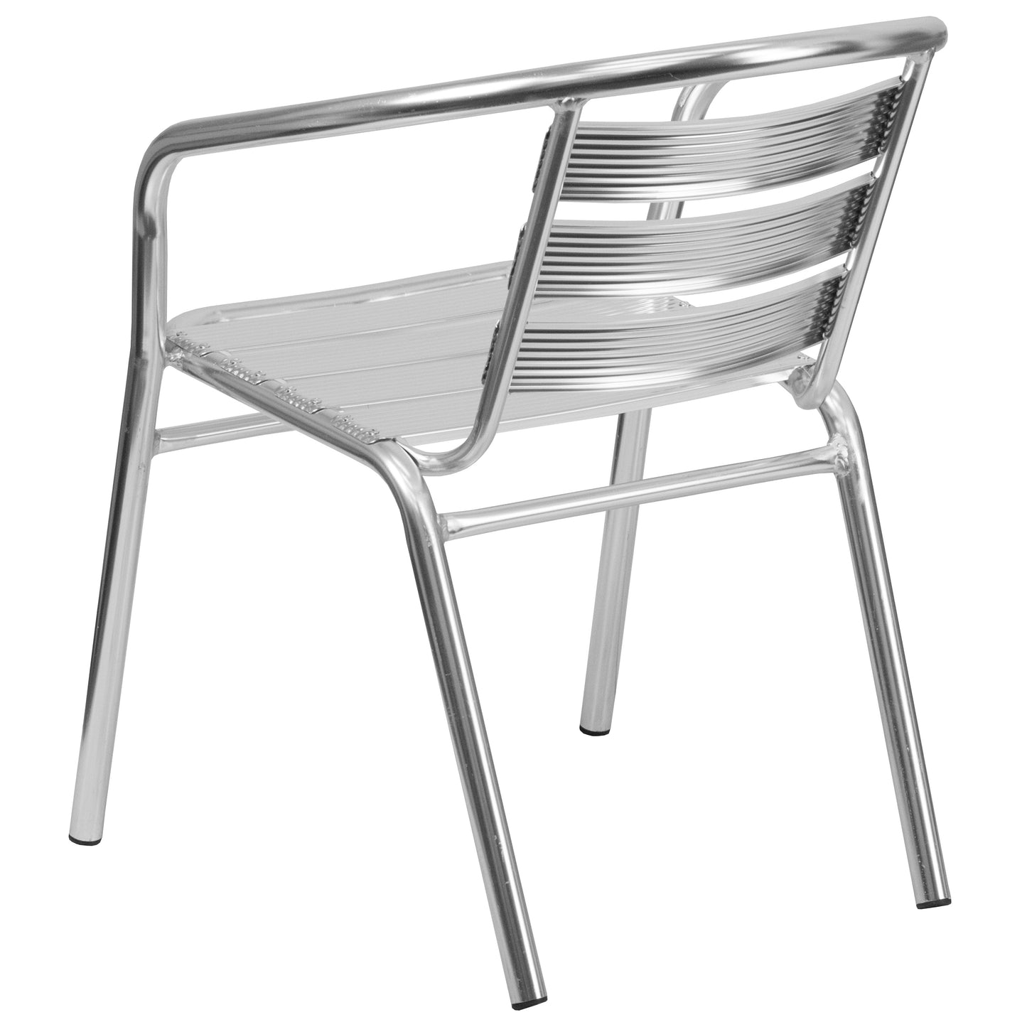 Aluminum Slat Back Chair TLH-1-GG