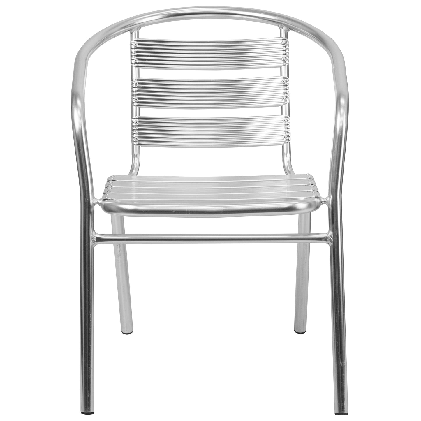 Aluminum Slat Back Chair TLH-1-GG