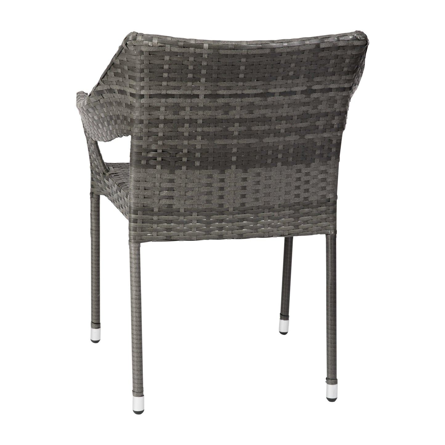 Gray Patio Stack Chair TT-TT02-GY-GG