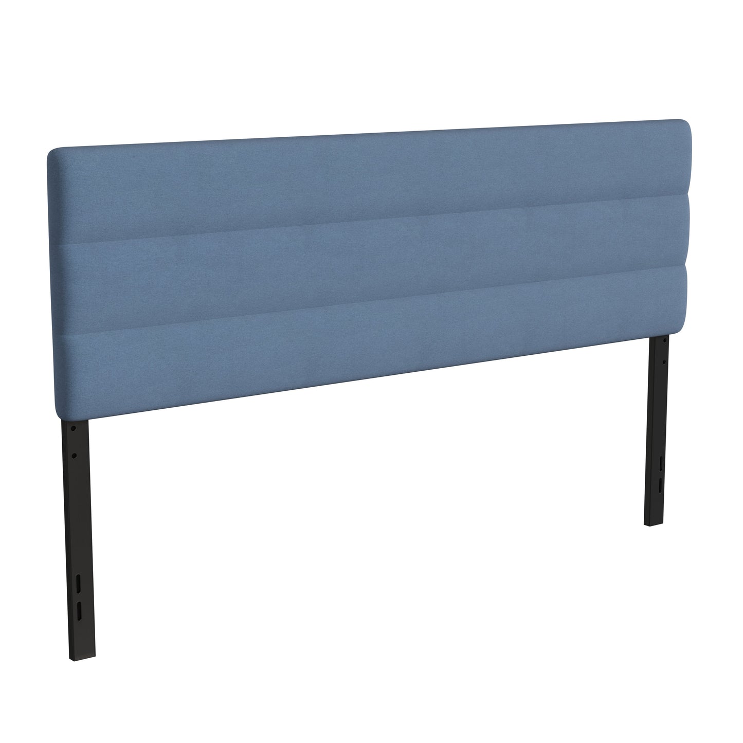 Blue Tufted King Headboard TW-3WLHB21-BL-K-GG