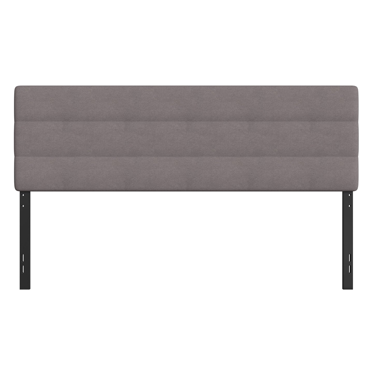 Gray Tufted King Headboard TW-3WLHB21-GY-K-GG