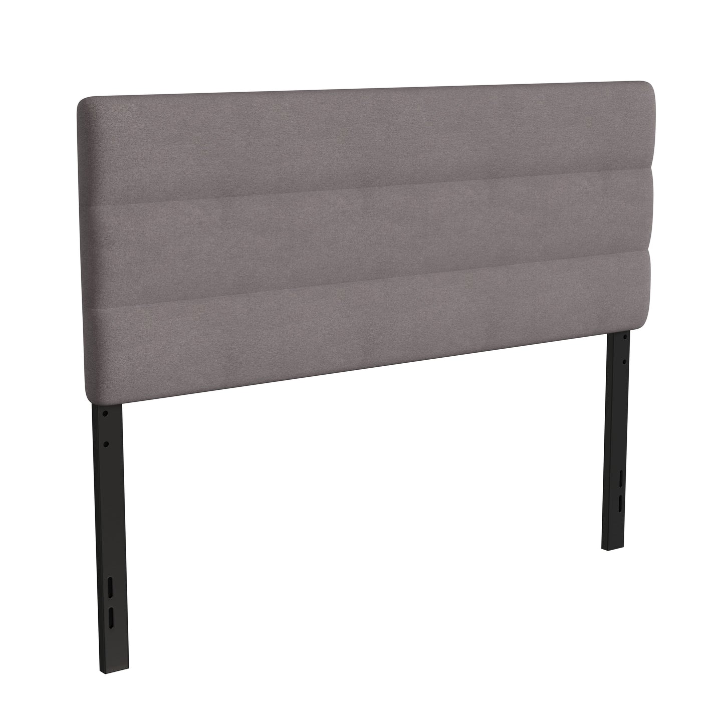 Gray Tufted Queen Headboard TW-3WLHB21-GY-Q-GG