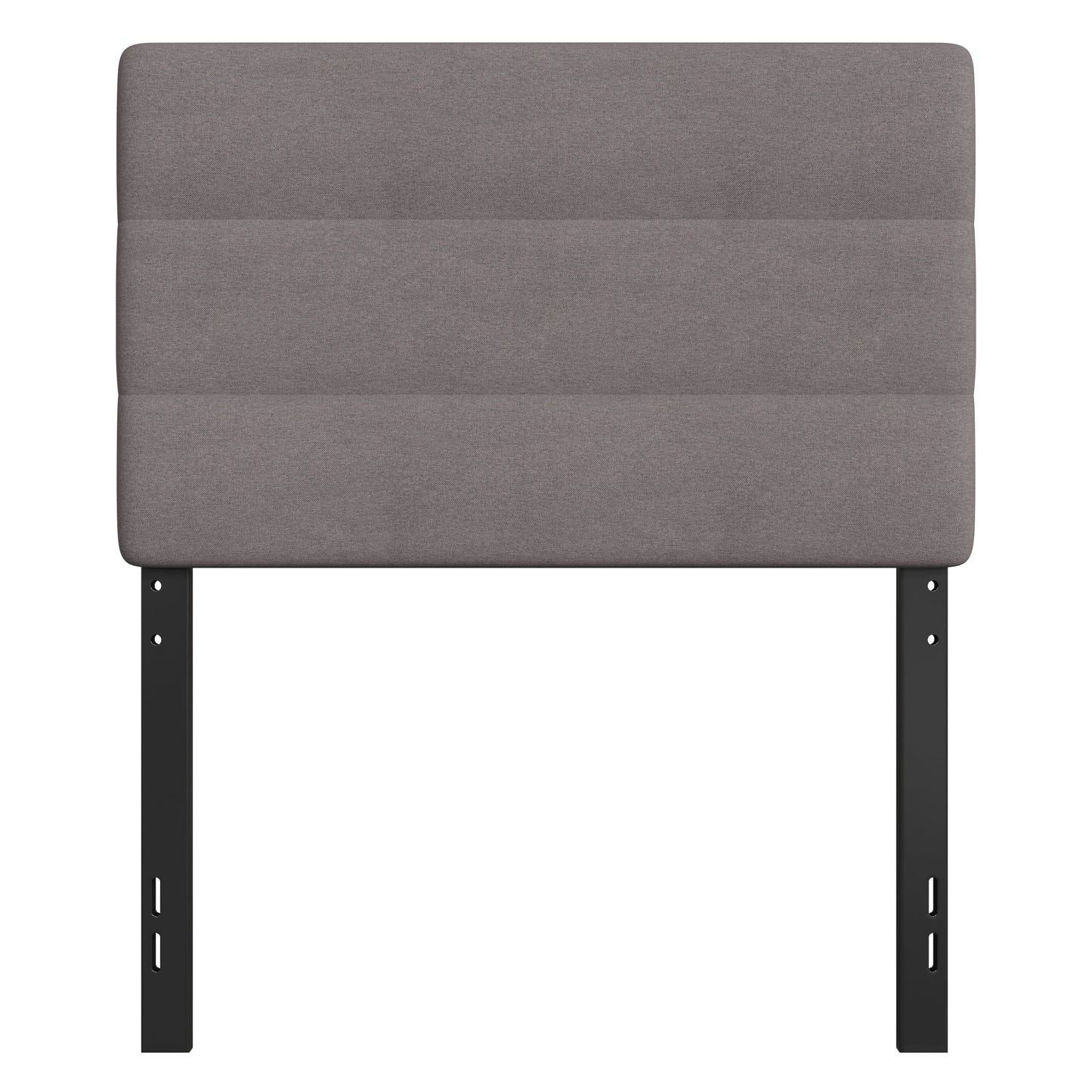 Gray Tufted Twin Headboard TW-3WLHB21-GY-T-GG