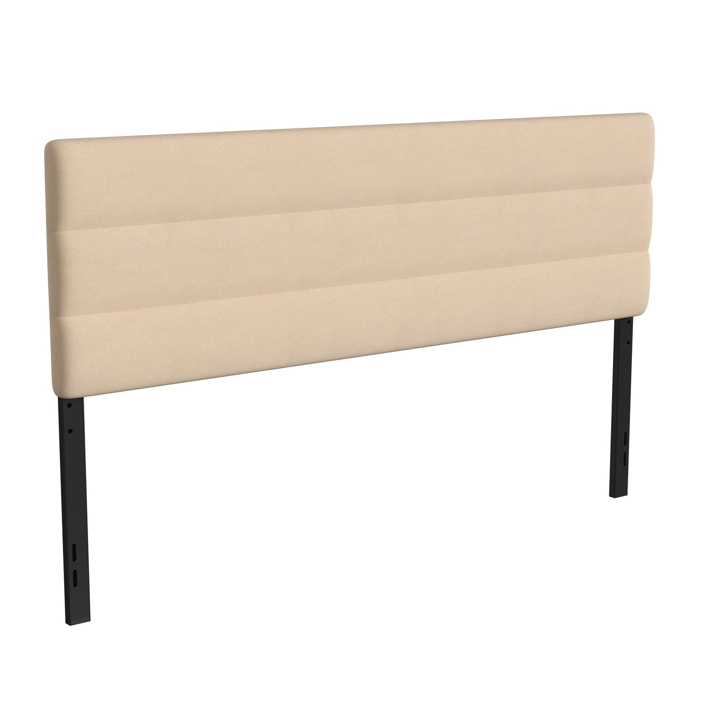 Cream Tufted King Headboard TW-3WLHB21-W-K-GG