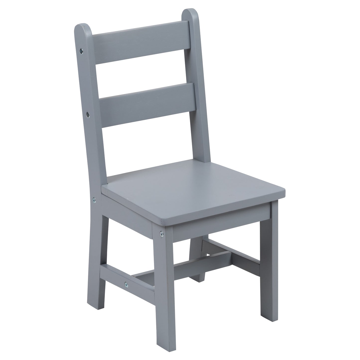 Kids Gray Table & 2 Chair Set TW-WTCS-1001-GRY-GG