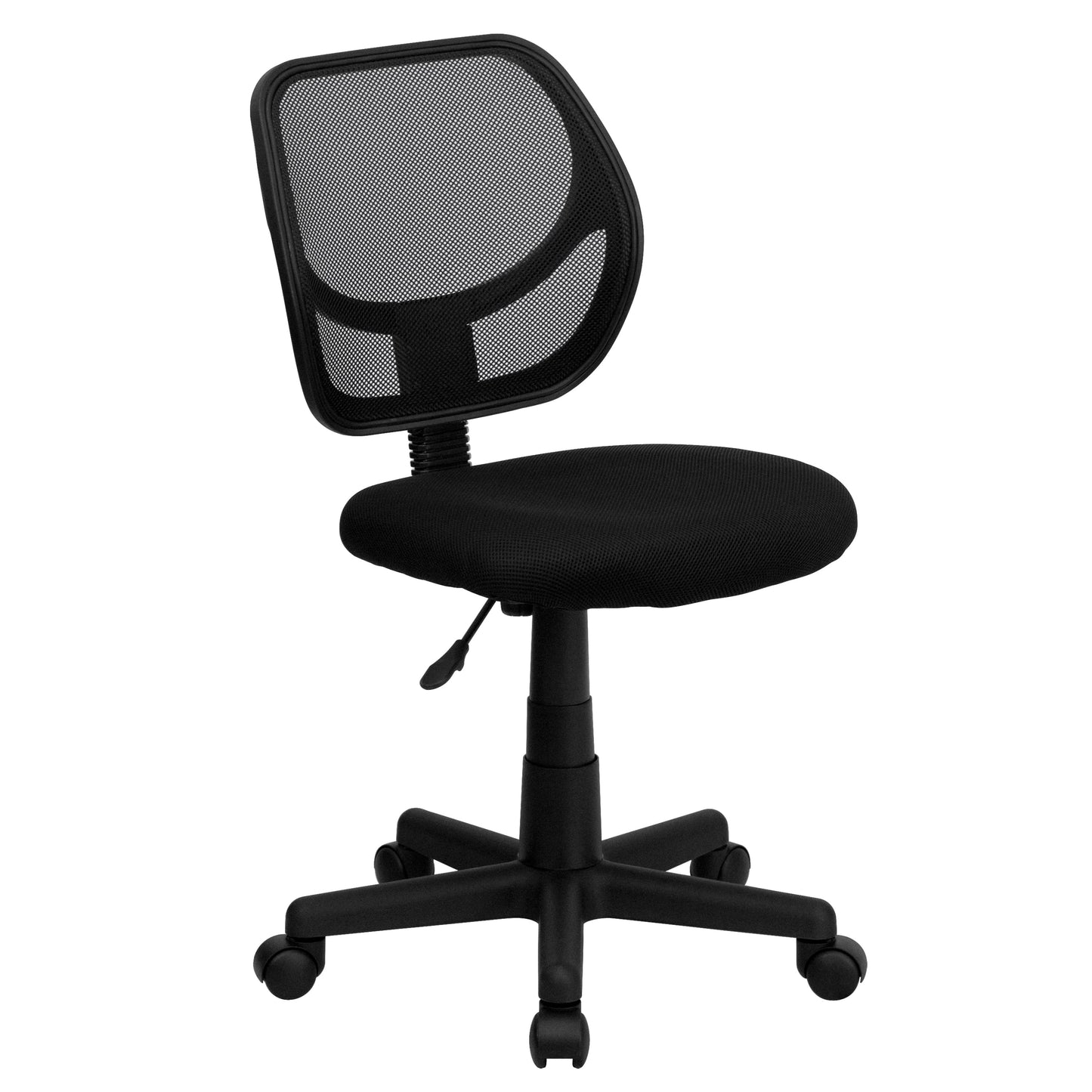 Black Low Back Task Chair WA-3074-BK-GG