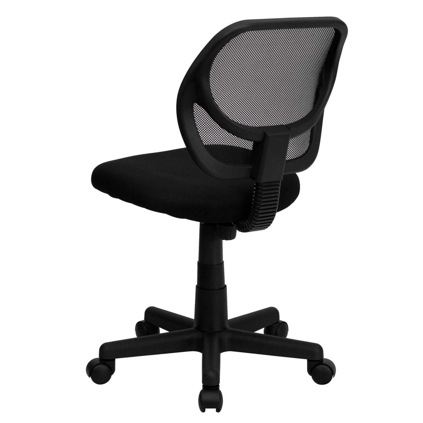 Black Low Back Task Chair WA-3074-BK-GG