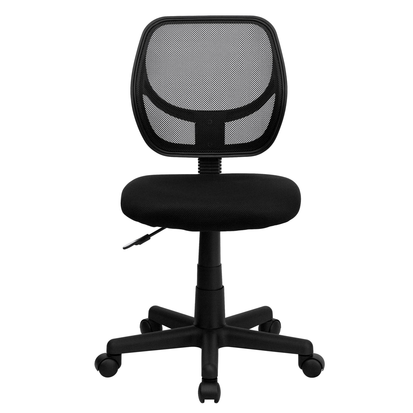 Black Low Back Task Chair WA-3074-BK-GG