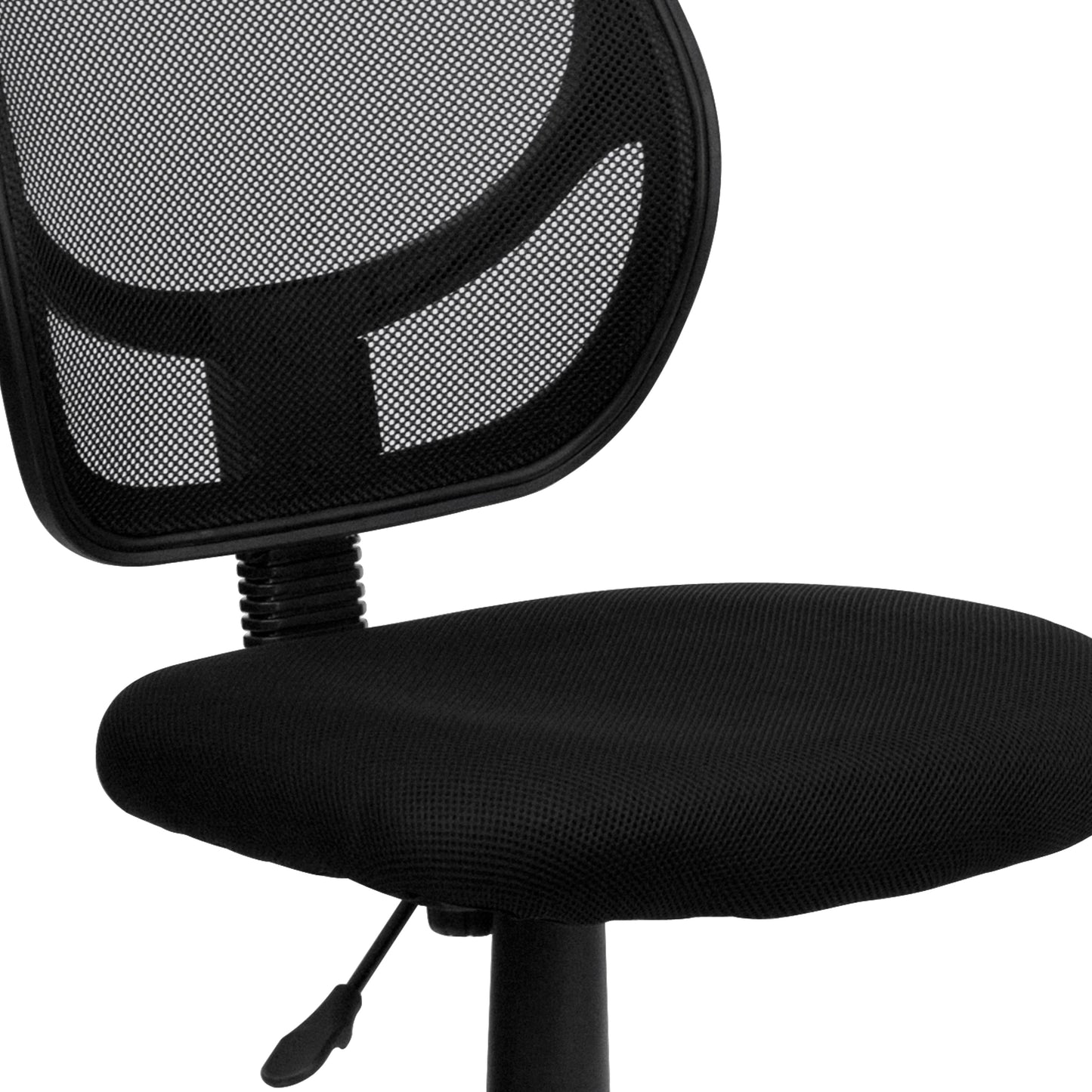 Black Low Back Task Chair WA-3074-BK-GG